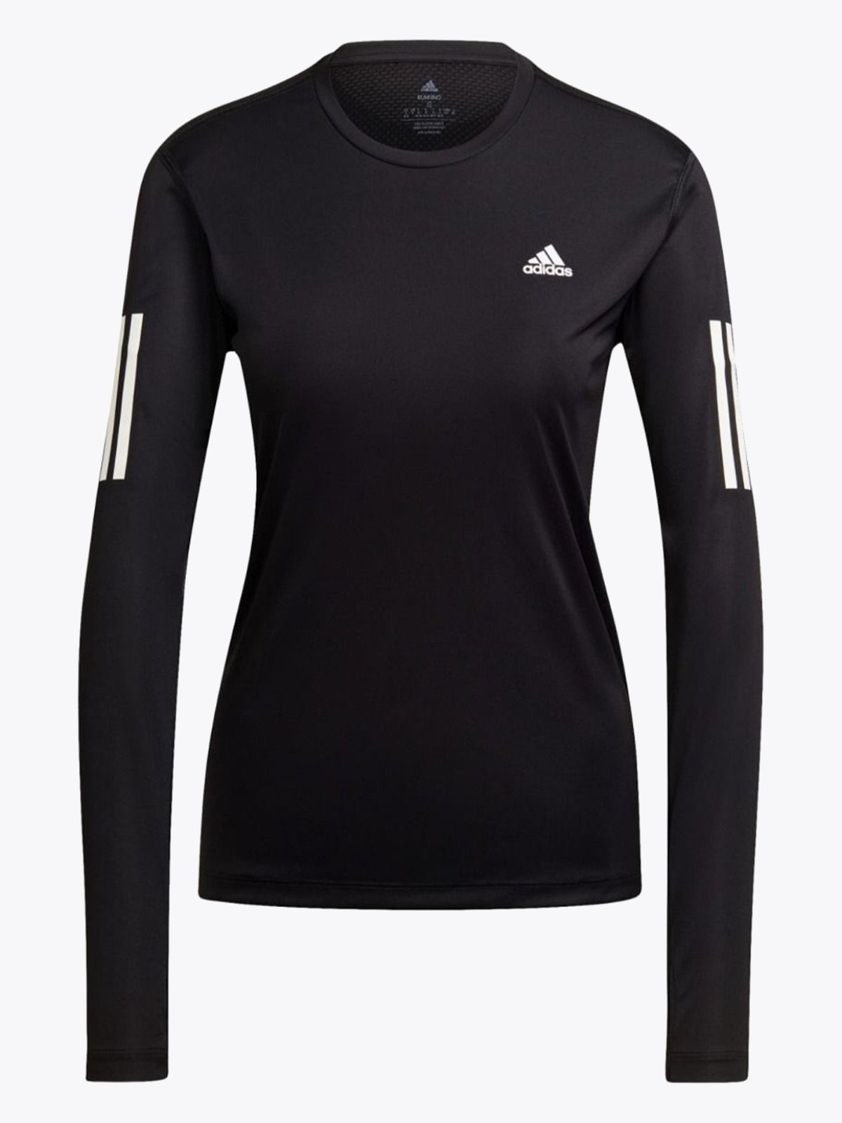 adidas Own The Run Long Sleeve Tee Black