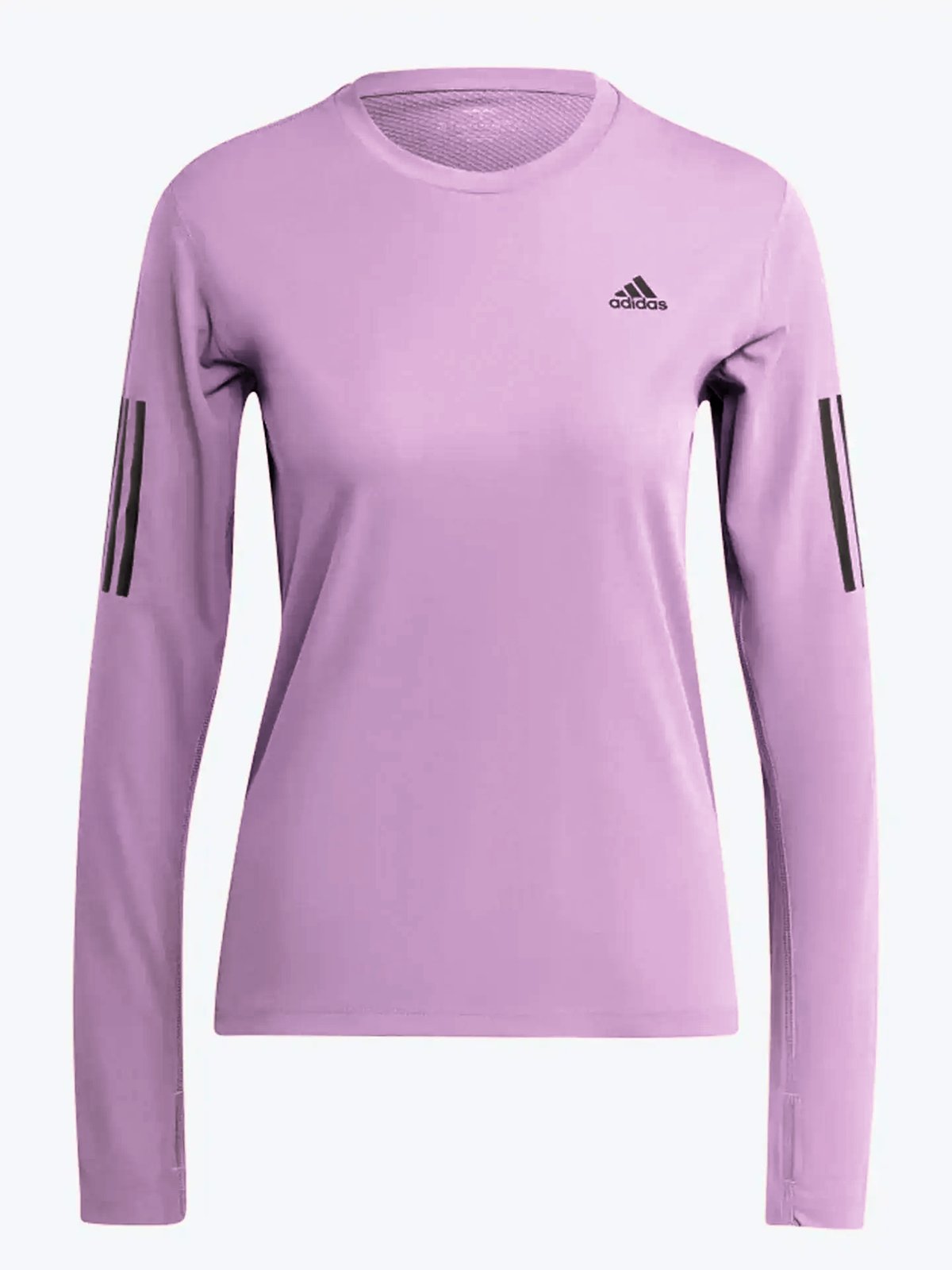adidas Own The Run Long Sleeve Tee Wonder Orchid