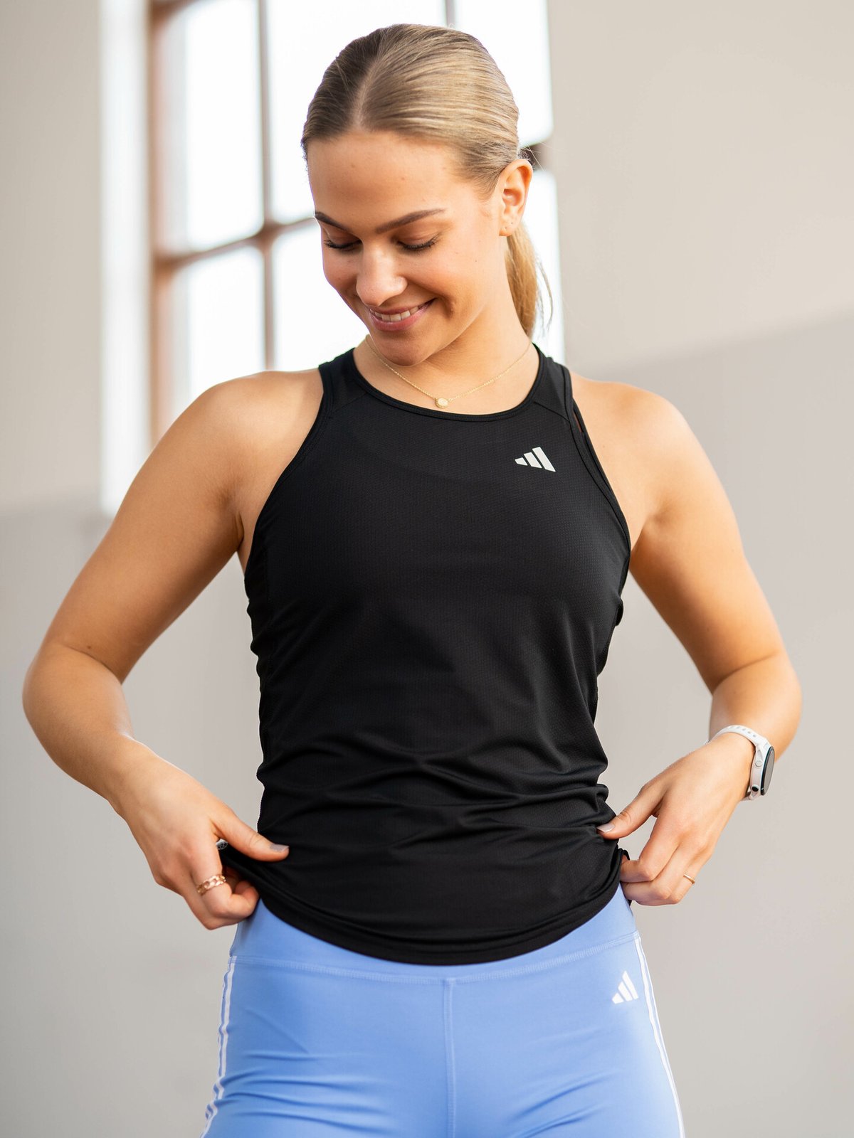 adidas Own The Run Tank Black