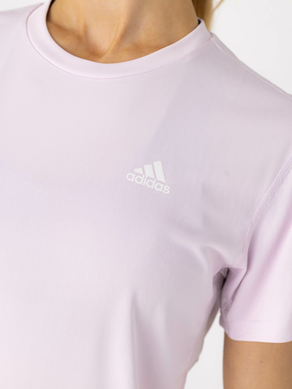 adidas Own The Run Tee Almost Pink