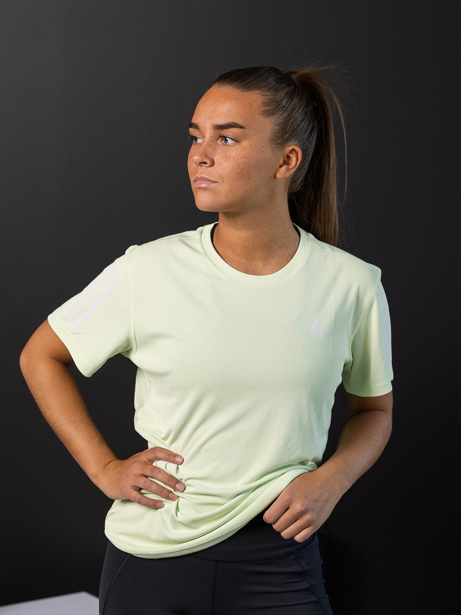adidas Own The Run Tee Almost Lime