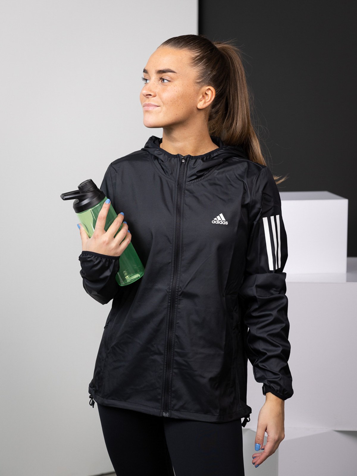 adidas Own The Run WindBraker Black