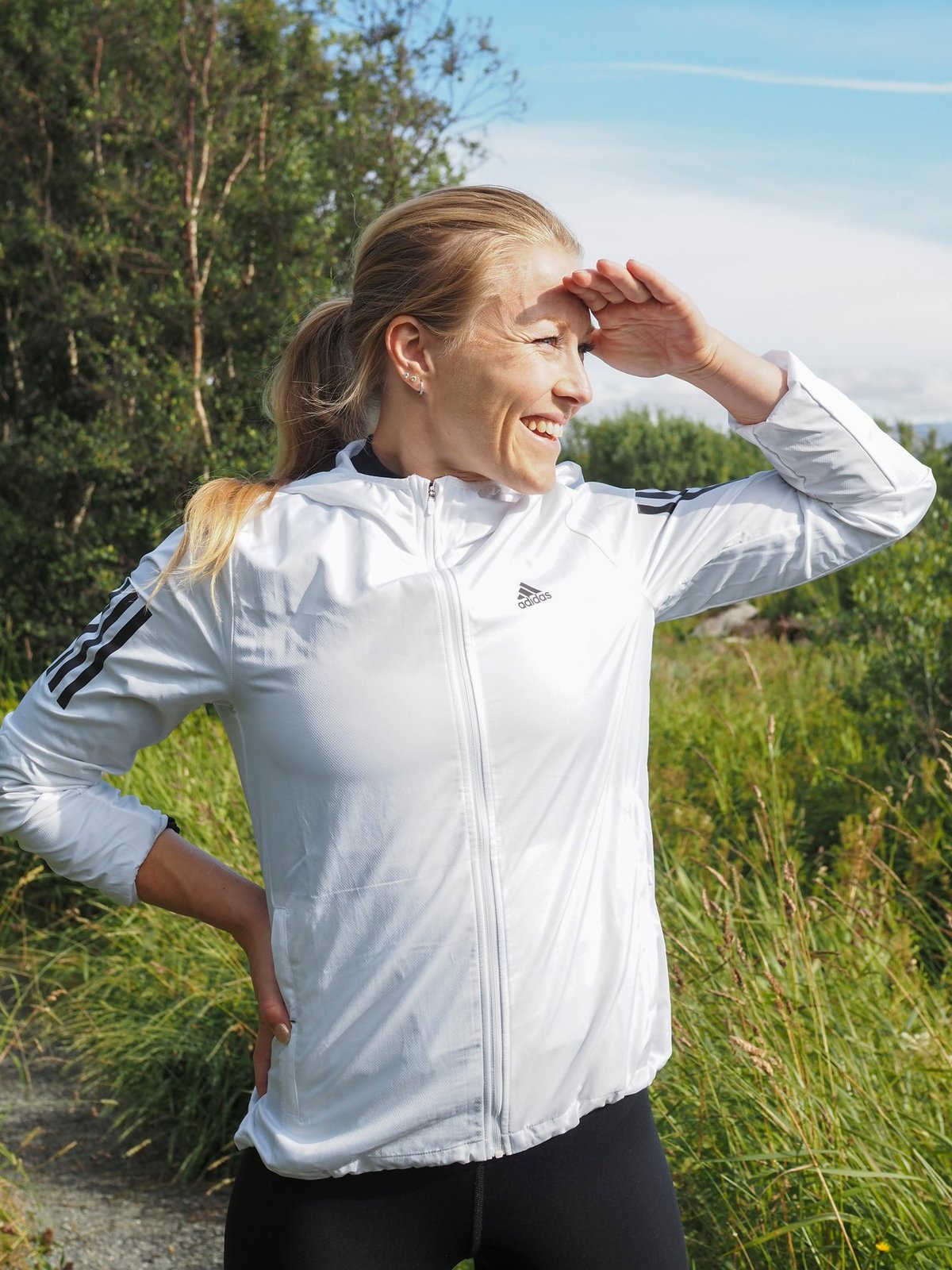 adidas Own The Run WindBraker White