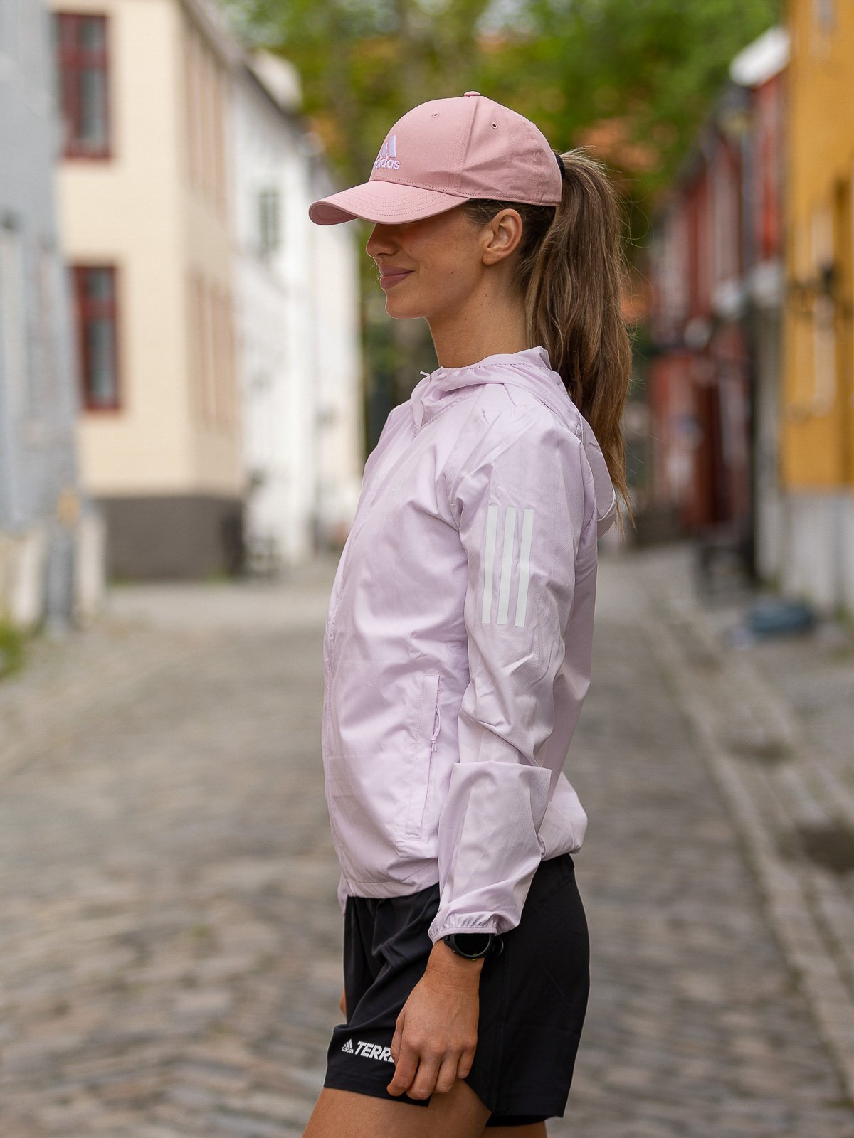 adidas Own The Run WindBraker Almost Pink