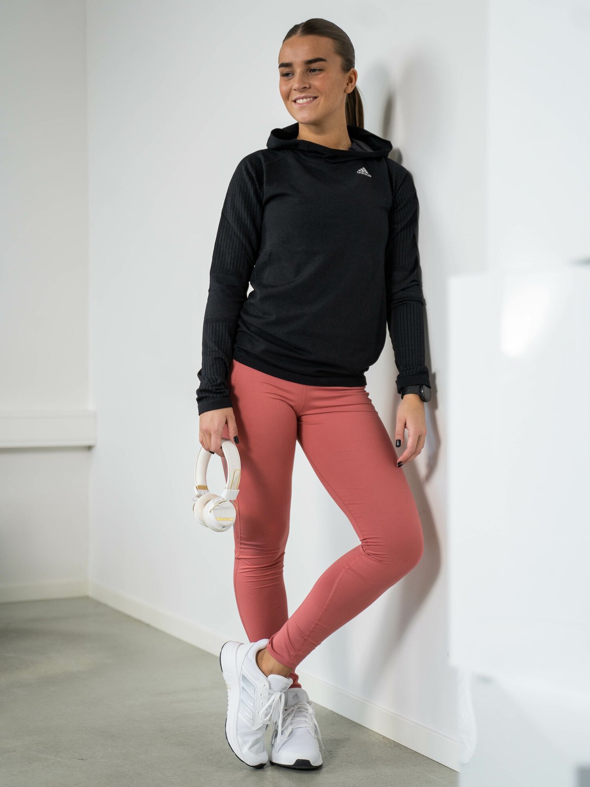 adidas Own The Run Warm Tights Red