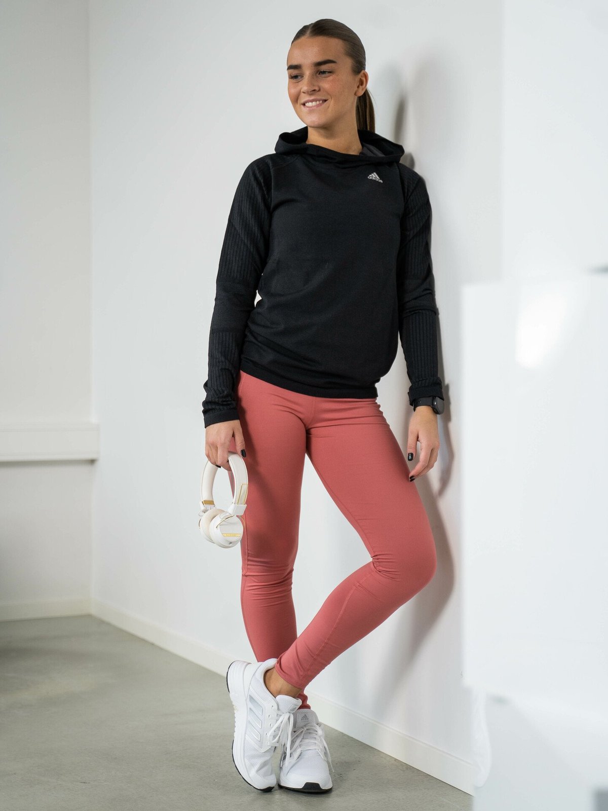 adidas Own The Run Warm Tights Red