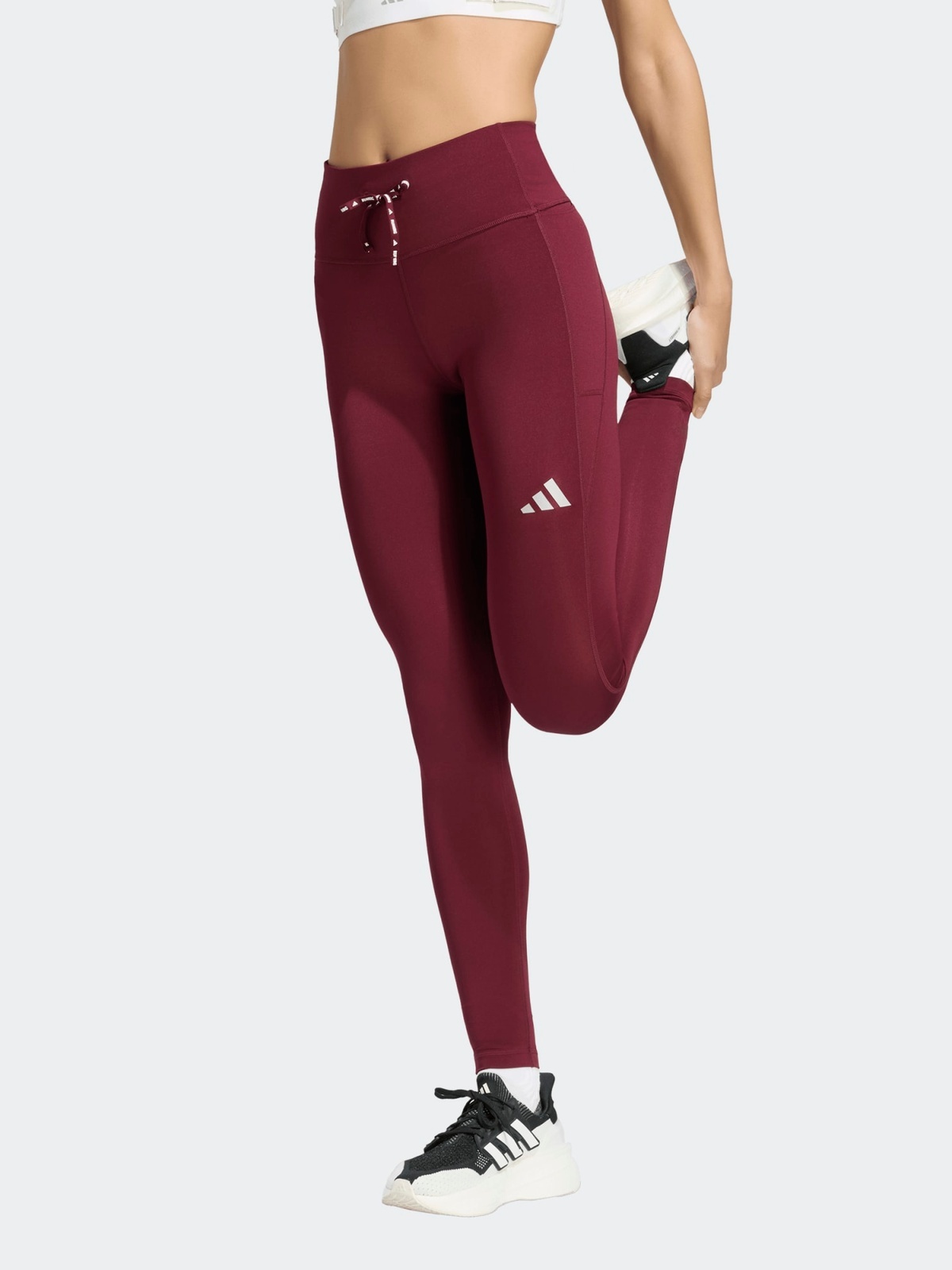 adidas Run Essentials Leggings Burgunder