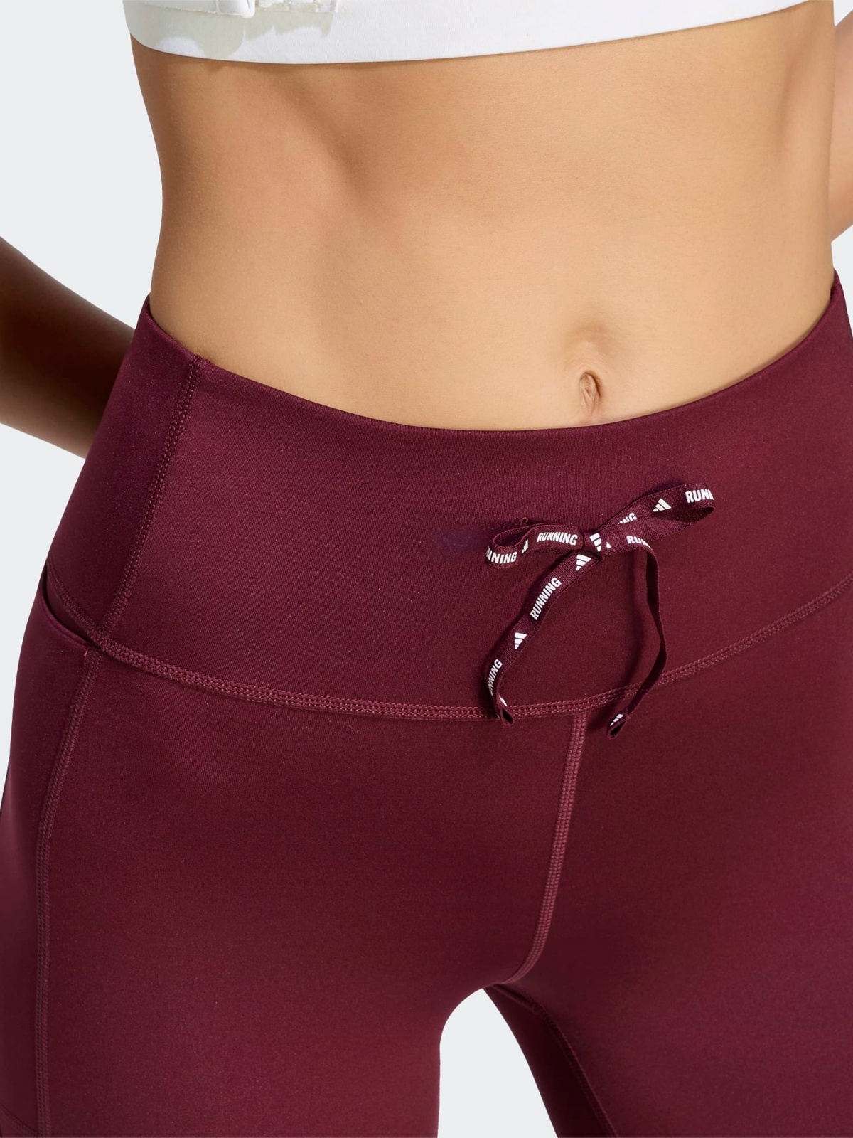 adidas Run Essentials Leggings Burgunder