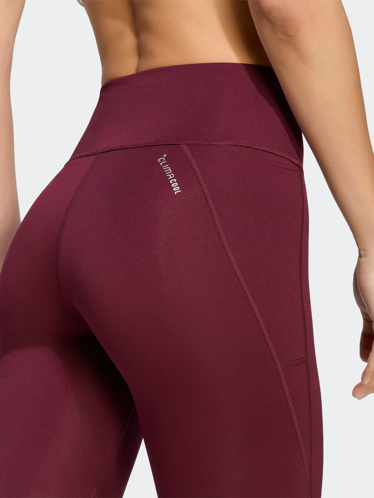 adidas Run Essentials Leggings Burgunder
