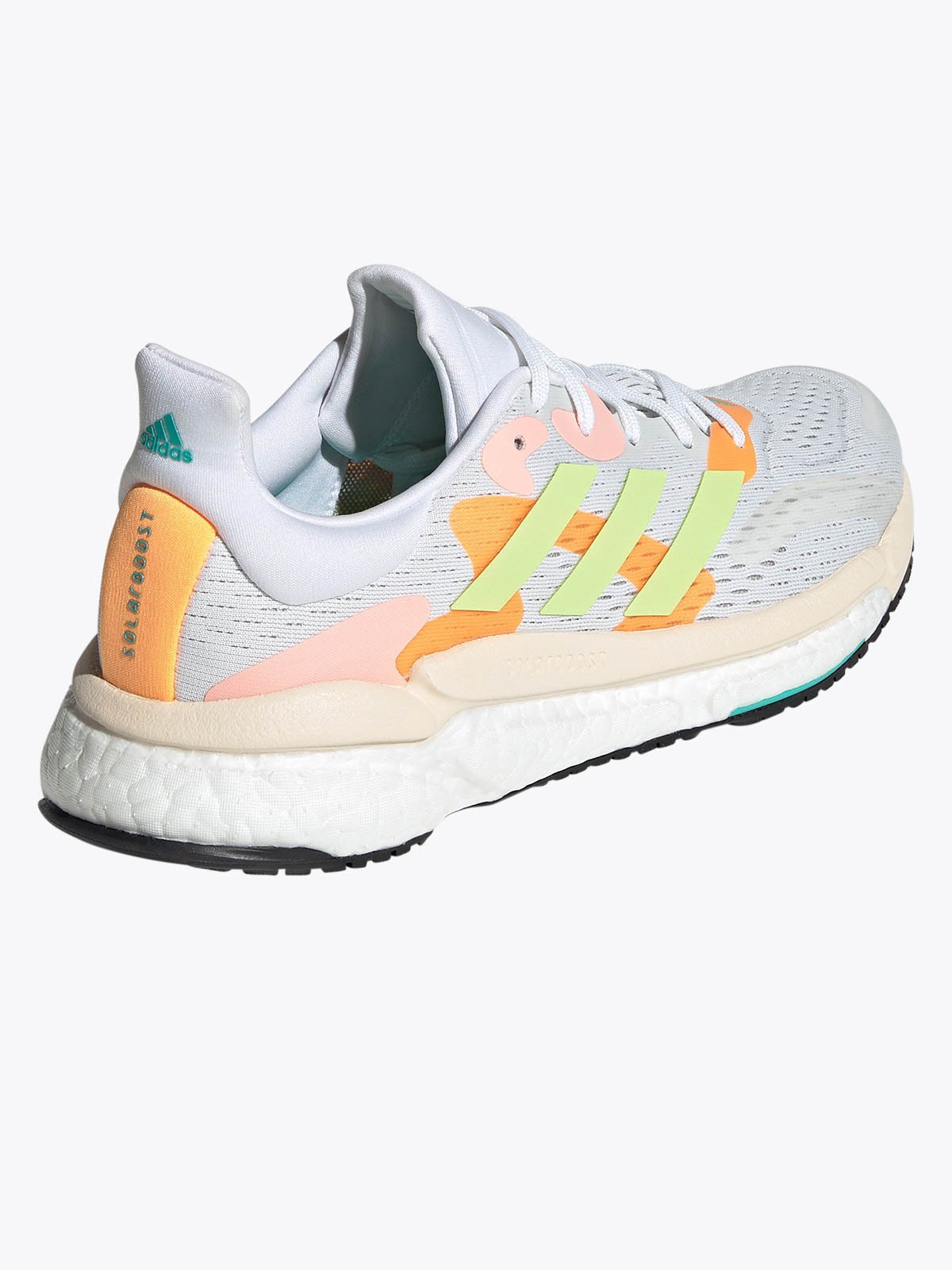 adidas Solar Boost 4 Cloud White / Pulse Lime / Light Flash Orange