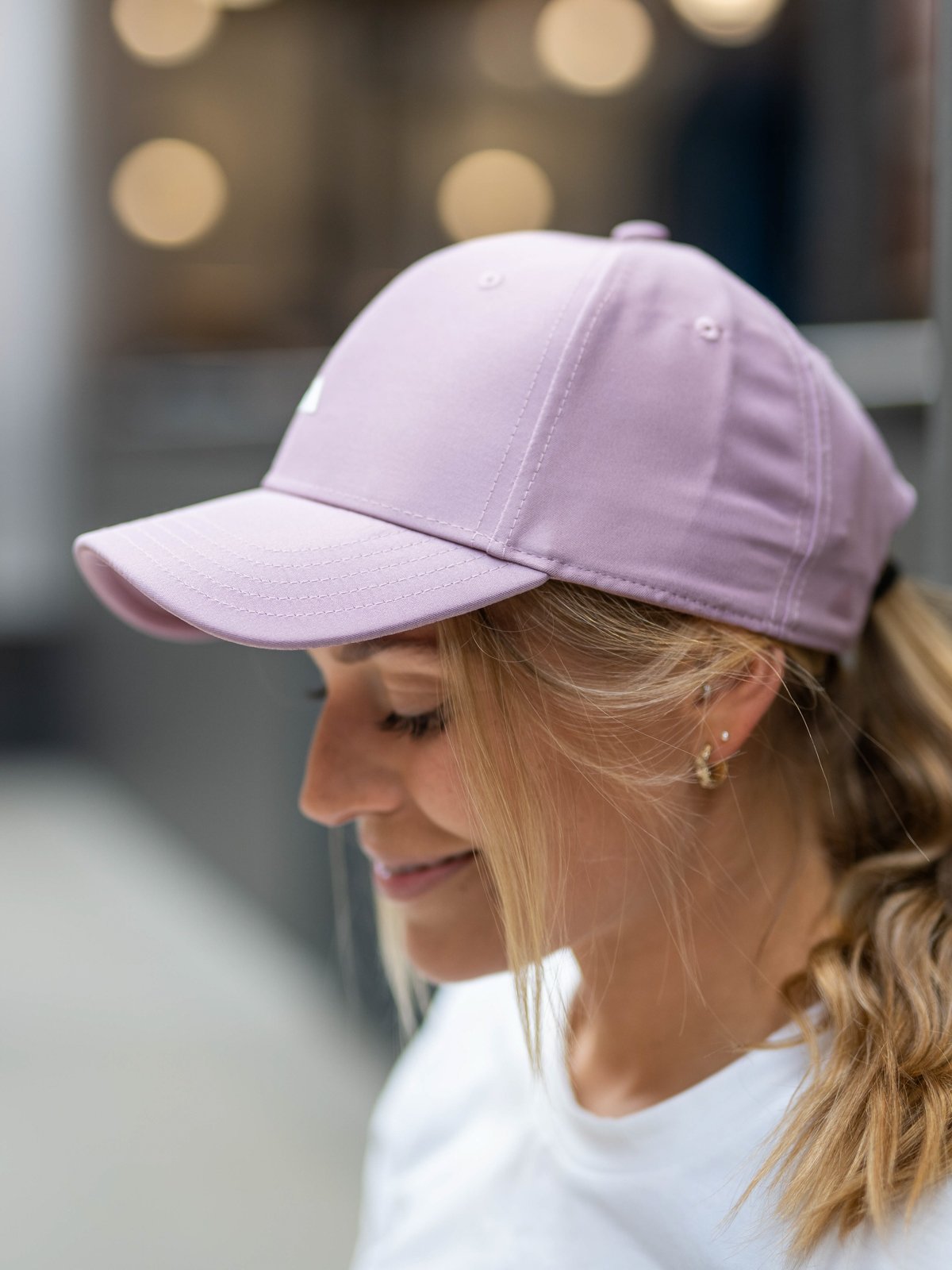 adidas Satin Baseball Cap Magic Mauve