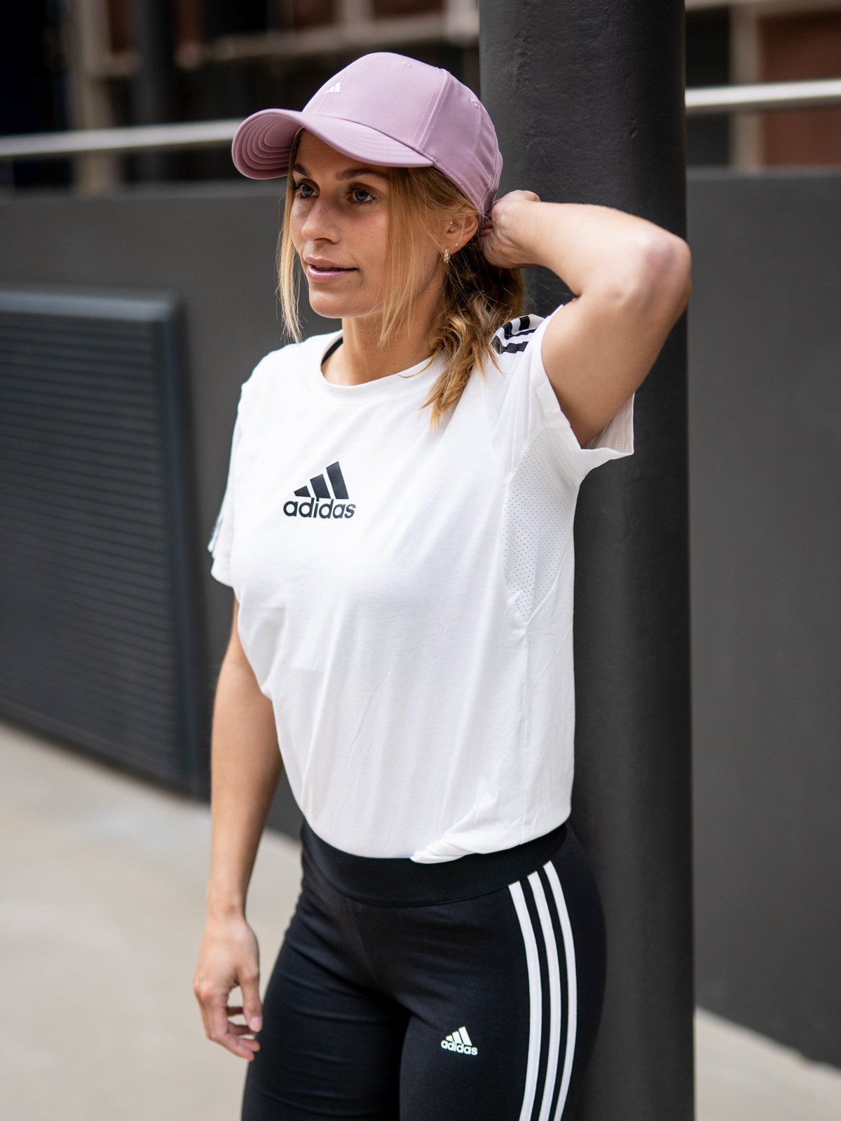 adidas Satin Baseball Cap Magic Mauve