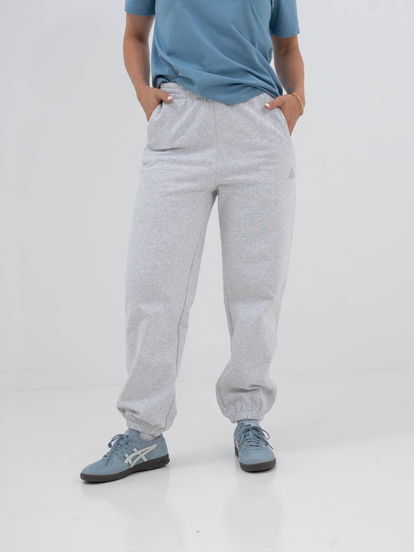 adidas Kit Small Logo Regular Cuffed Pants Grey