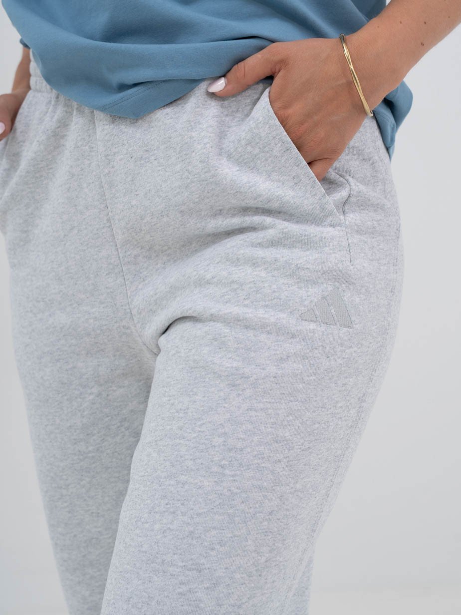 adidas Kit Small Logo Regular Cuffed Pants Grey