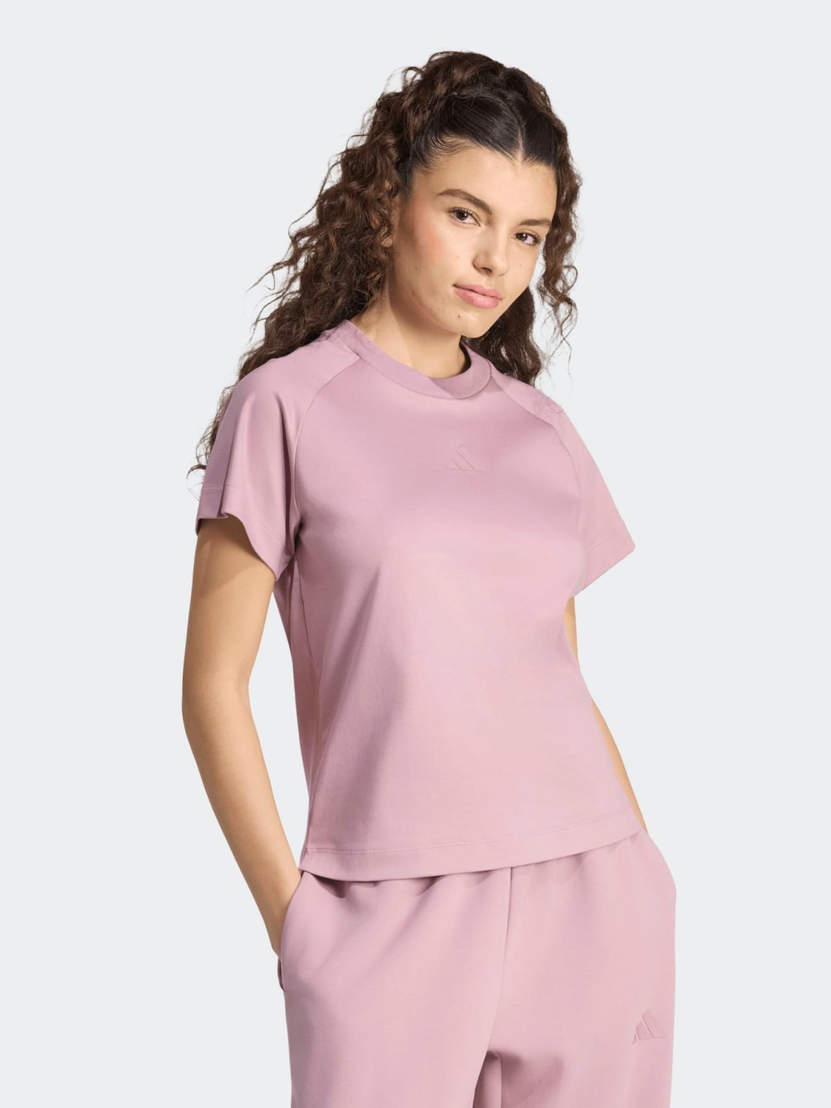 adidas Soft Lux T-Shirt Rosa