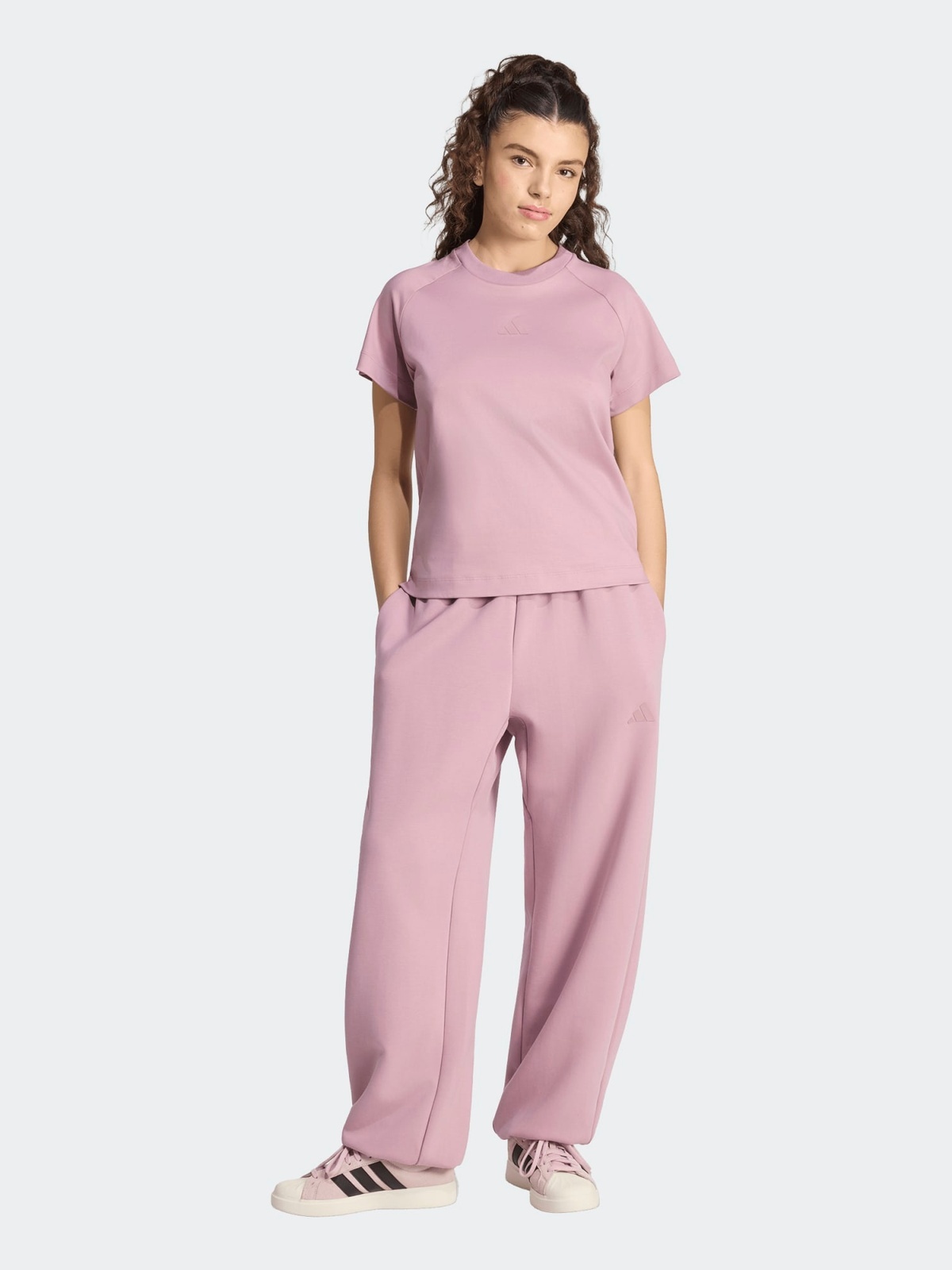 adidas Soft Lux T-Shirt Rosa