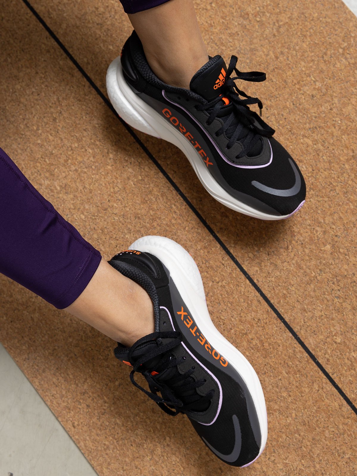 adidas Supernova GTX Core Black/ Silver Metallic / Impora