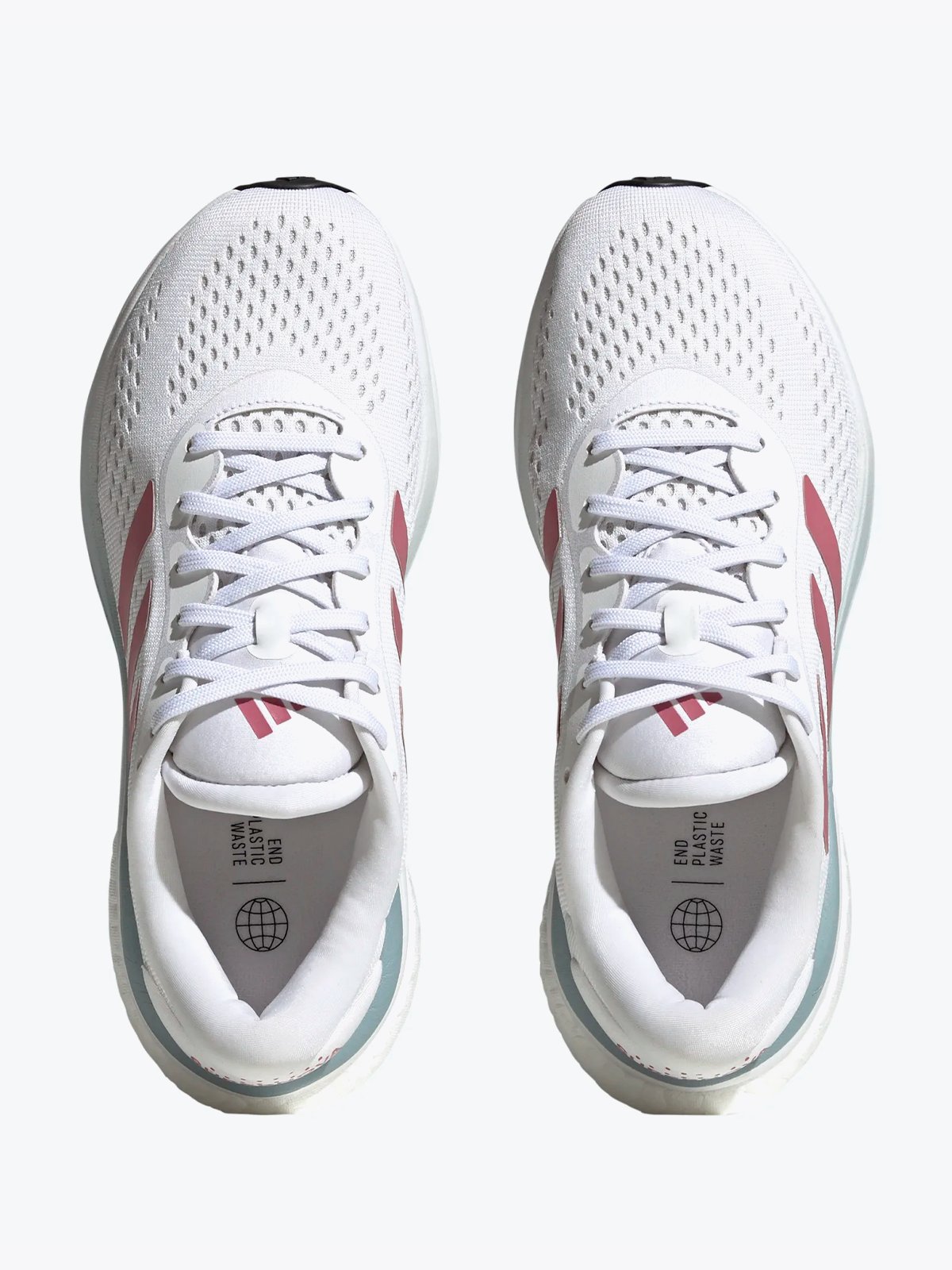 adidas Supernova 2 White/Pink Stripe/Black