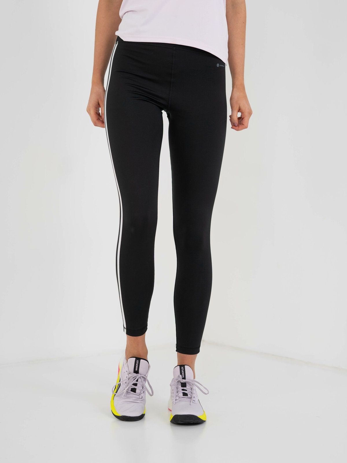 adidas TE 3-Stripes 7/8 Tight Black