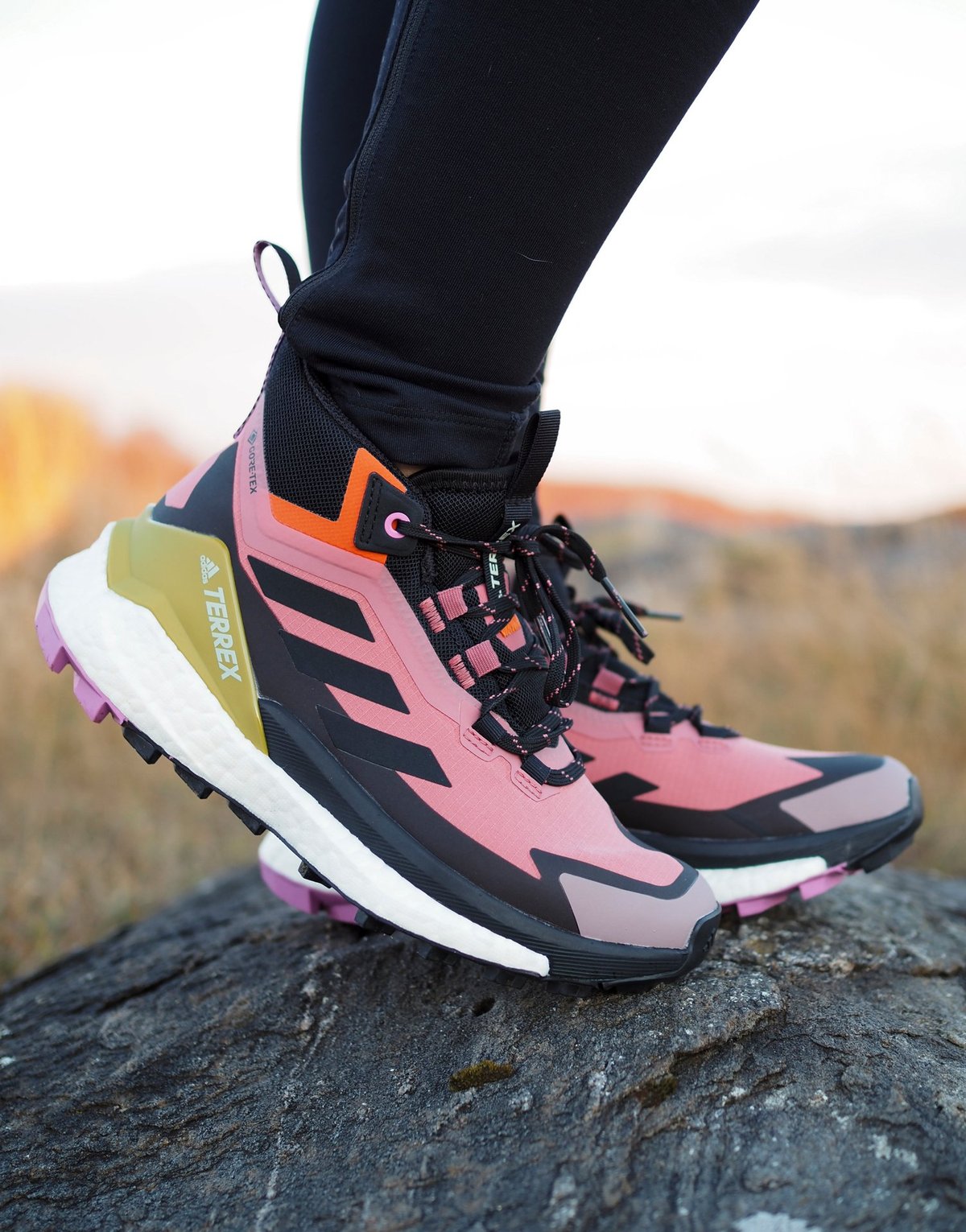 adidas Terrex Free Hiker 2 GTX Wonder Red / Core Black / Pulse Lilac