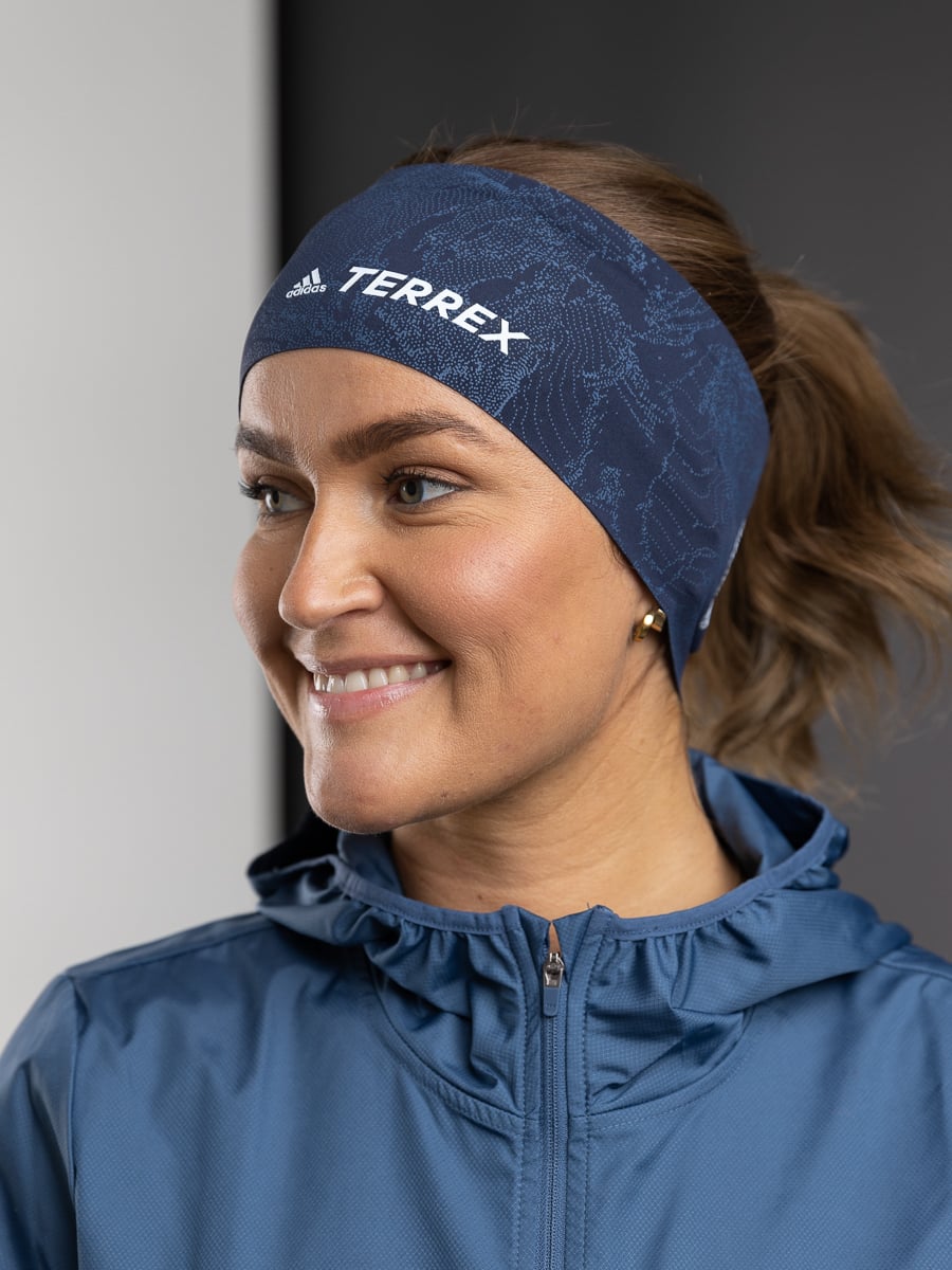 adidas Terrex Headband Graphic Legend Ink / Wonder Steel