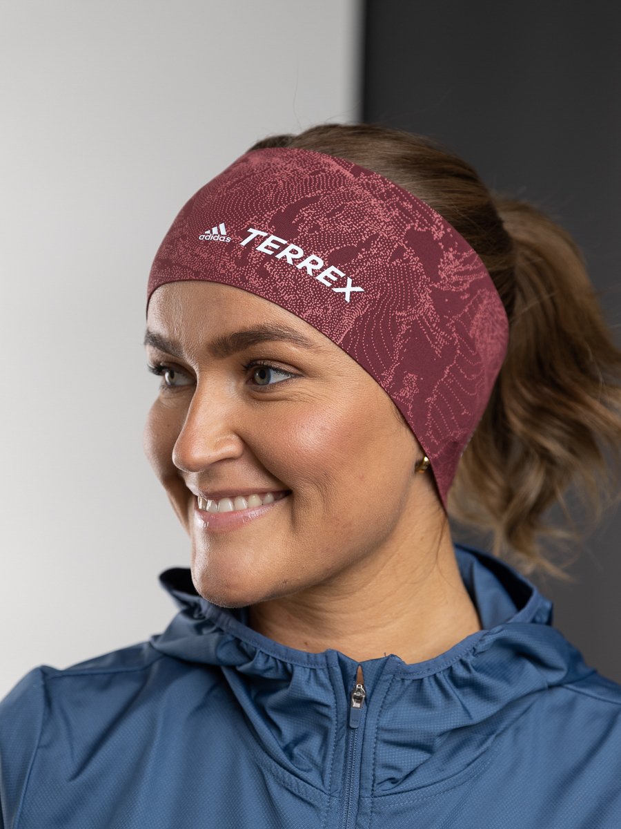 adidas Terrex Headband Graphic Shadow Red / Wonder Red