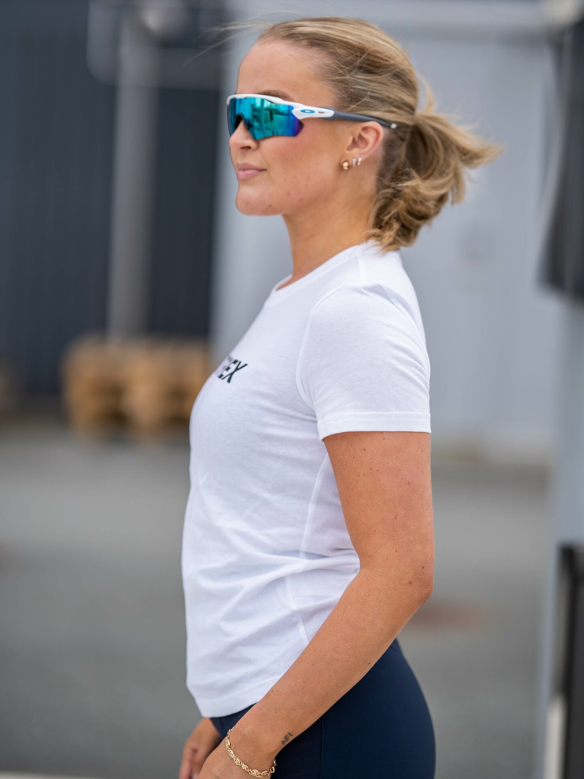 adidas Terrex Logo Tee White / Black