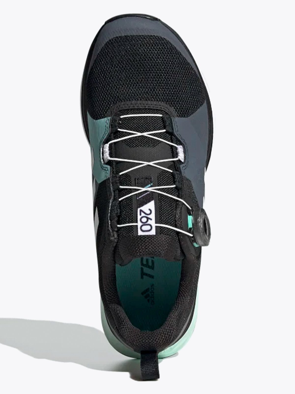 adidas Terrex Two Boa Core Black / Crystal White / Acid Mint