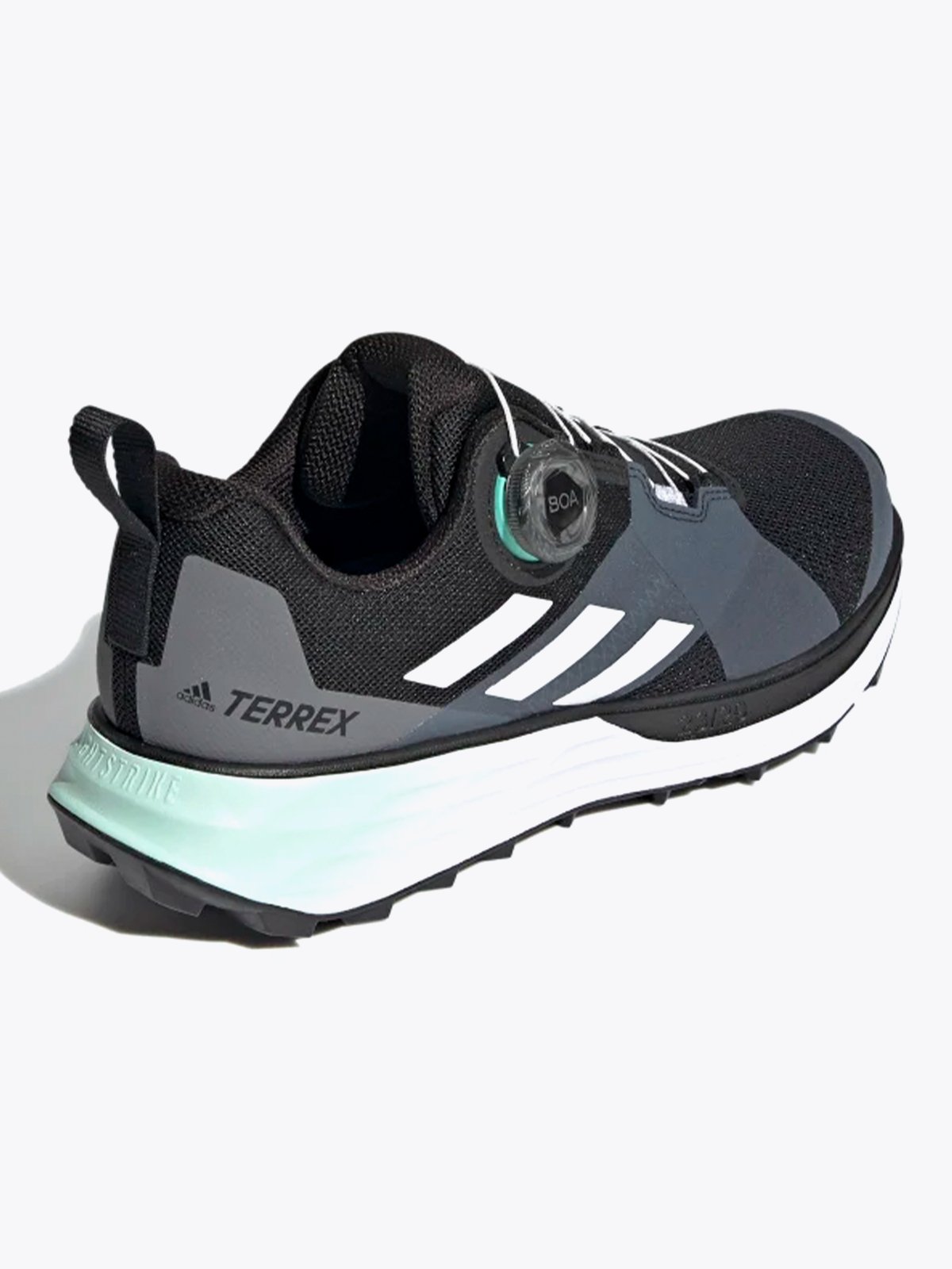 adidas Terrex Two Boa Core Black / Crystal White / Acid Mint