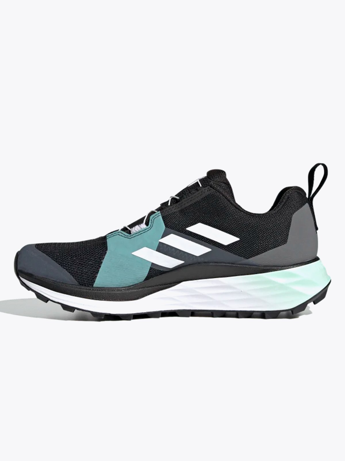 adidas Terrex Two Boa Core Black / Crystal White / Acid Mint