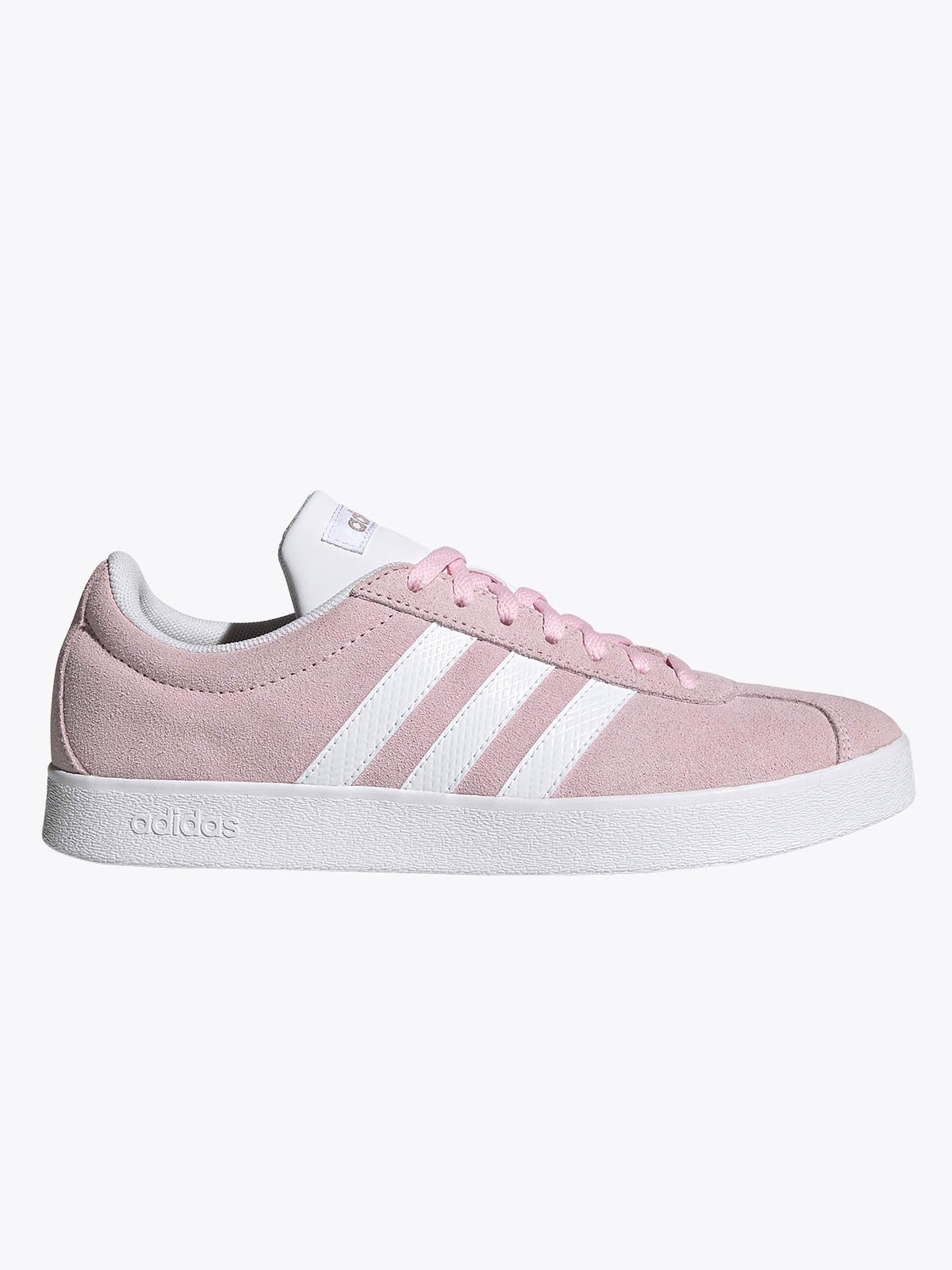 adidas VL Court 2.0 Clear Pink / Cloud White / Grey Five