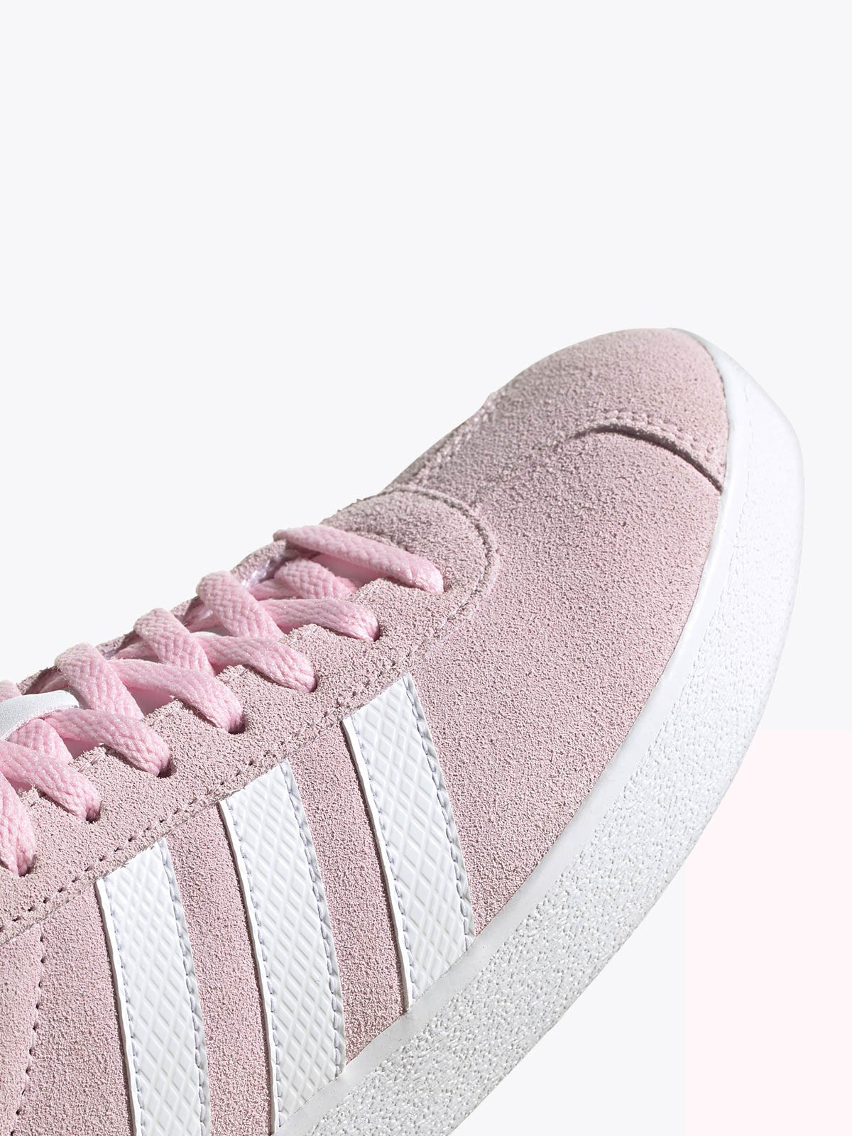 adidas VL Court 2.0 Clear Pink / Cloud White / Grey Five
