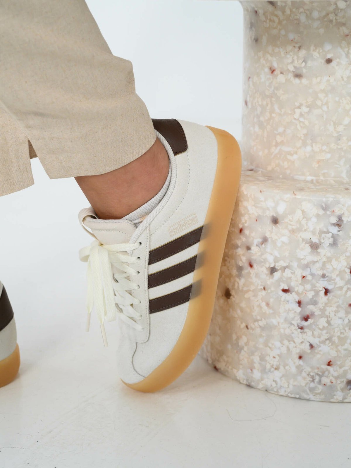 adidas VL Court 3.0 Off White / Earth Strata / Wonder Beige