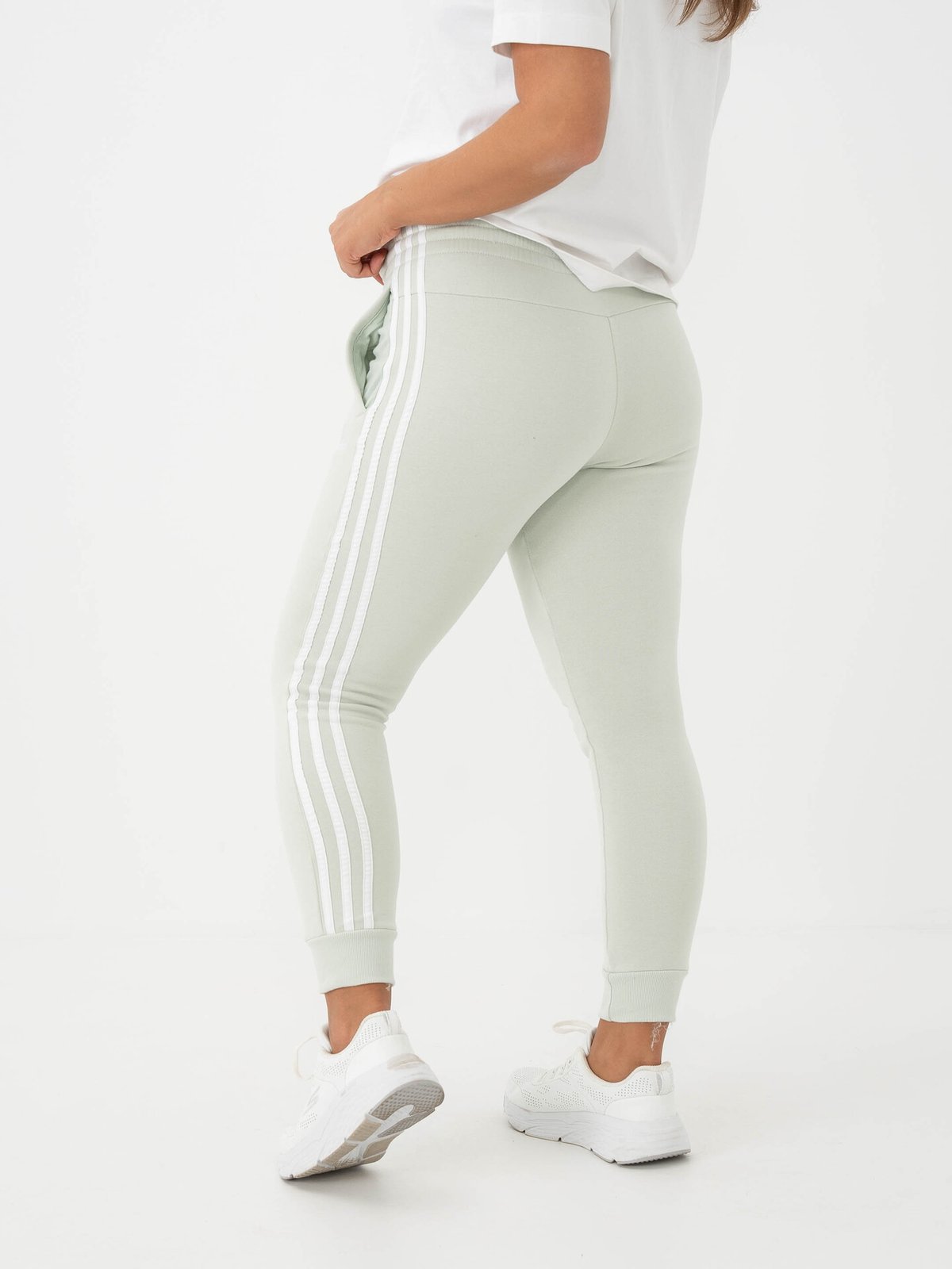 adidas 3-Stripes Fleece Pant Grønn
