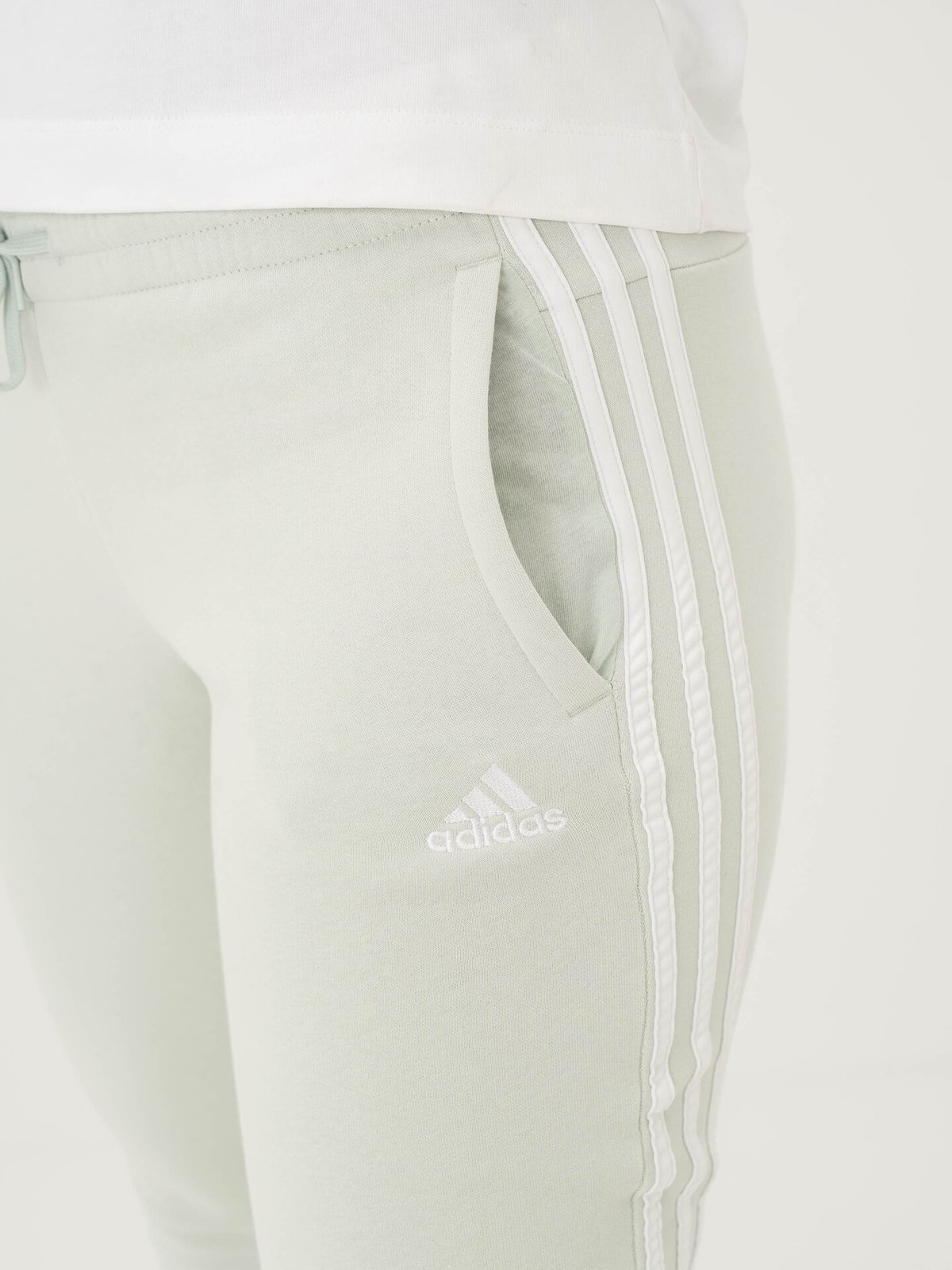 adidas 3-Stripes Fleece Pant Grønn