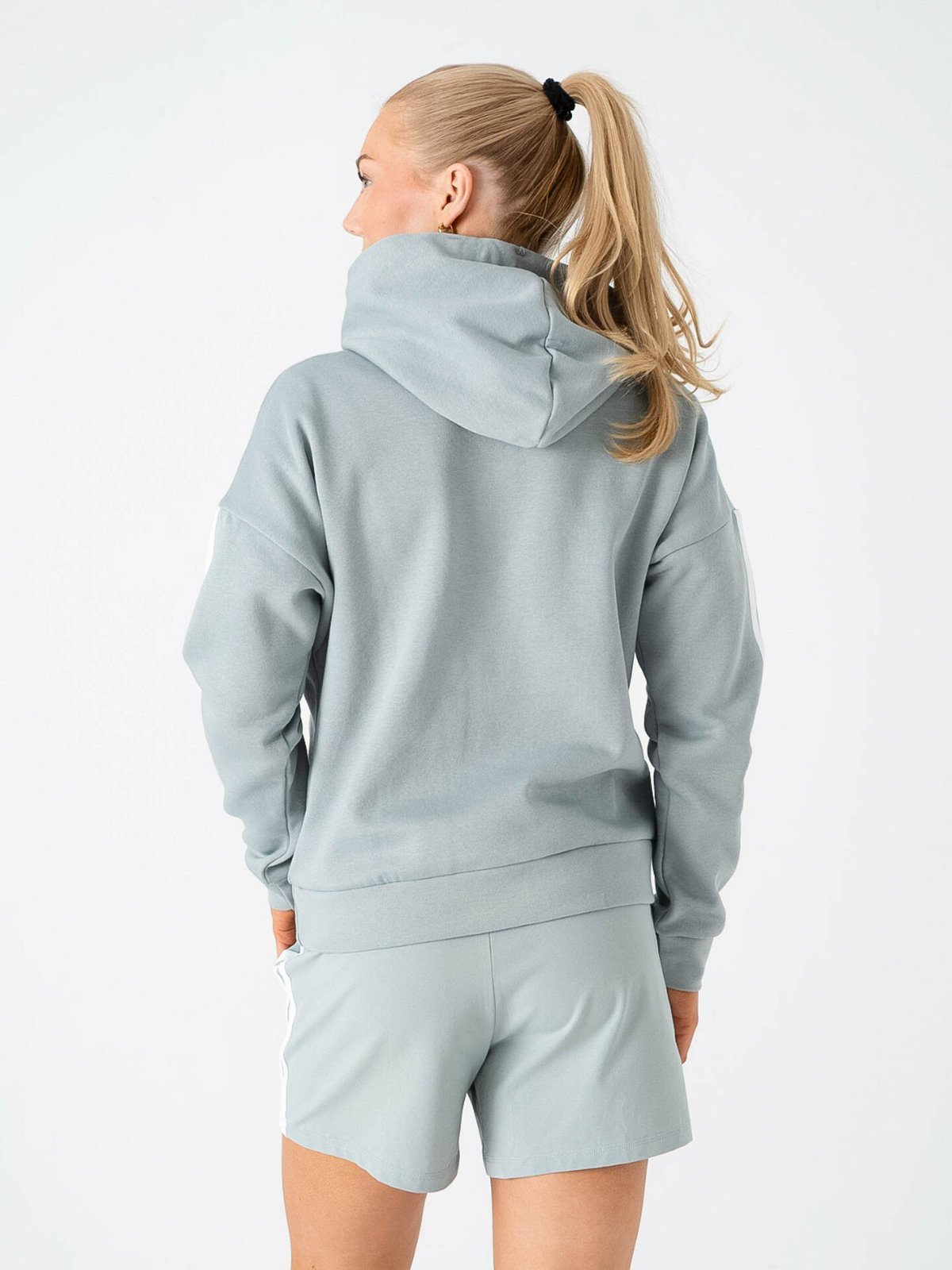 adidas 3-Stripes Fleece Hoodie Grønn