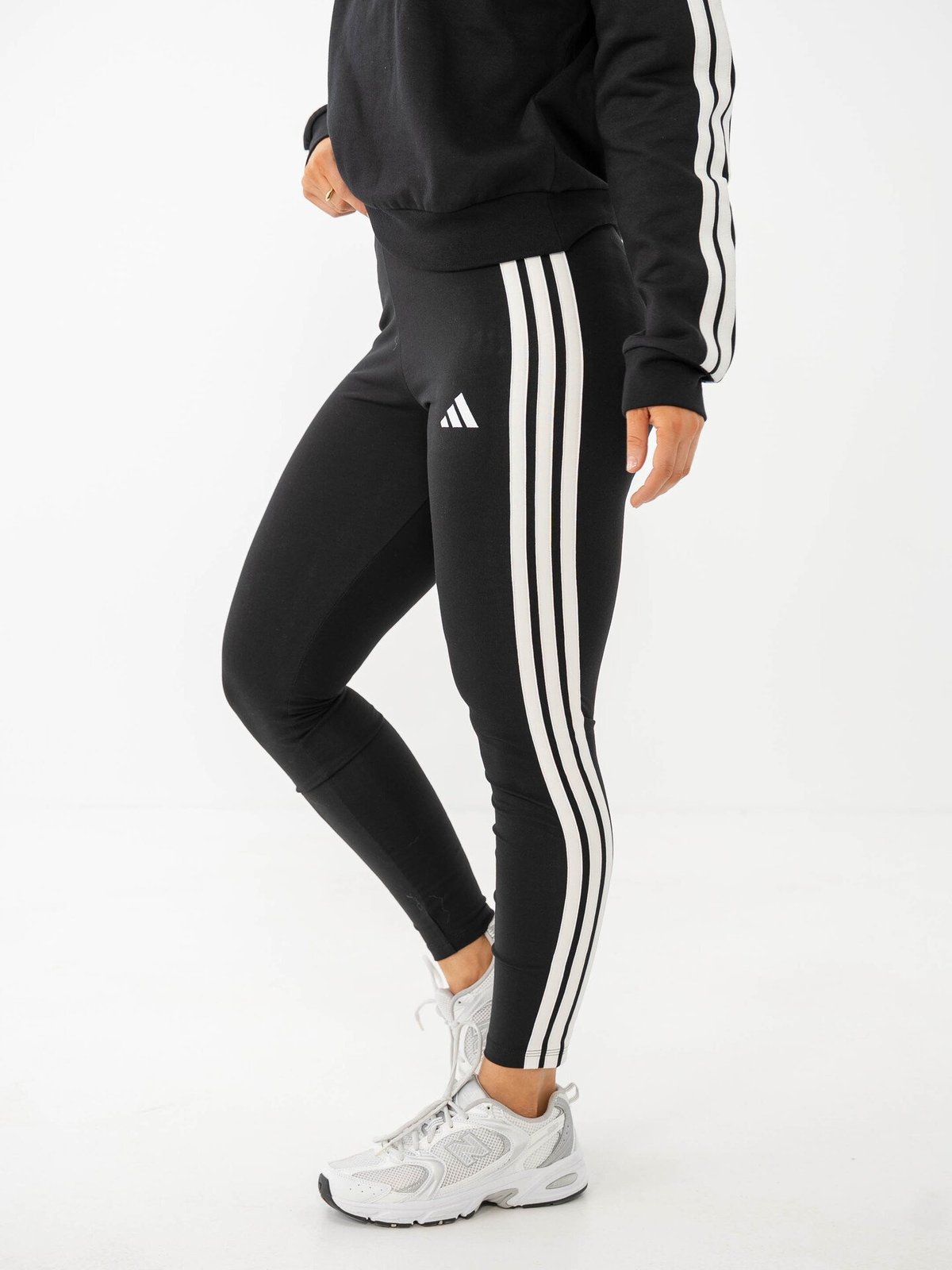 adidas 3-Stripes SJ Leggings Black