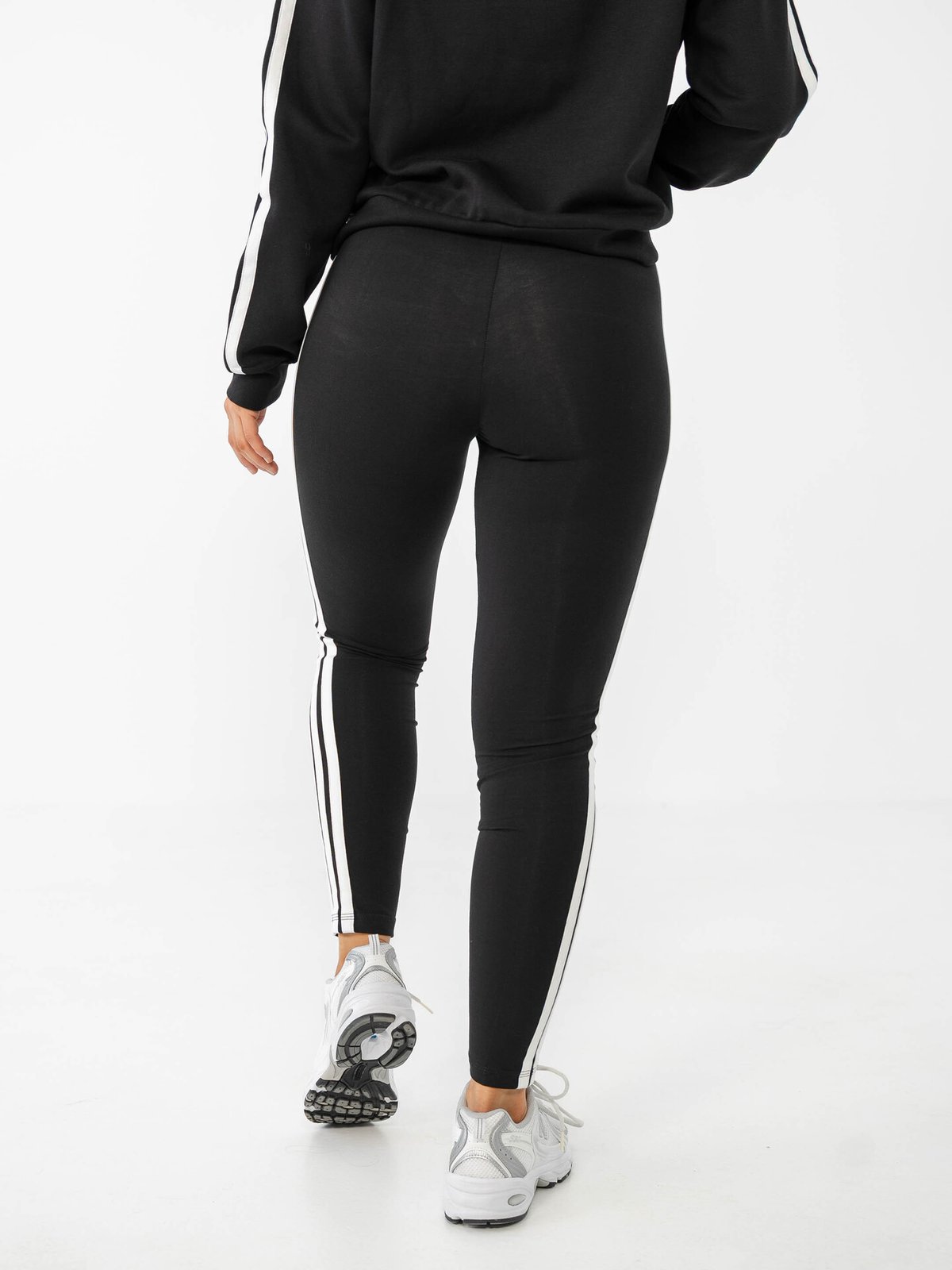adidas 3-Stripes SJ Leggings Black