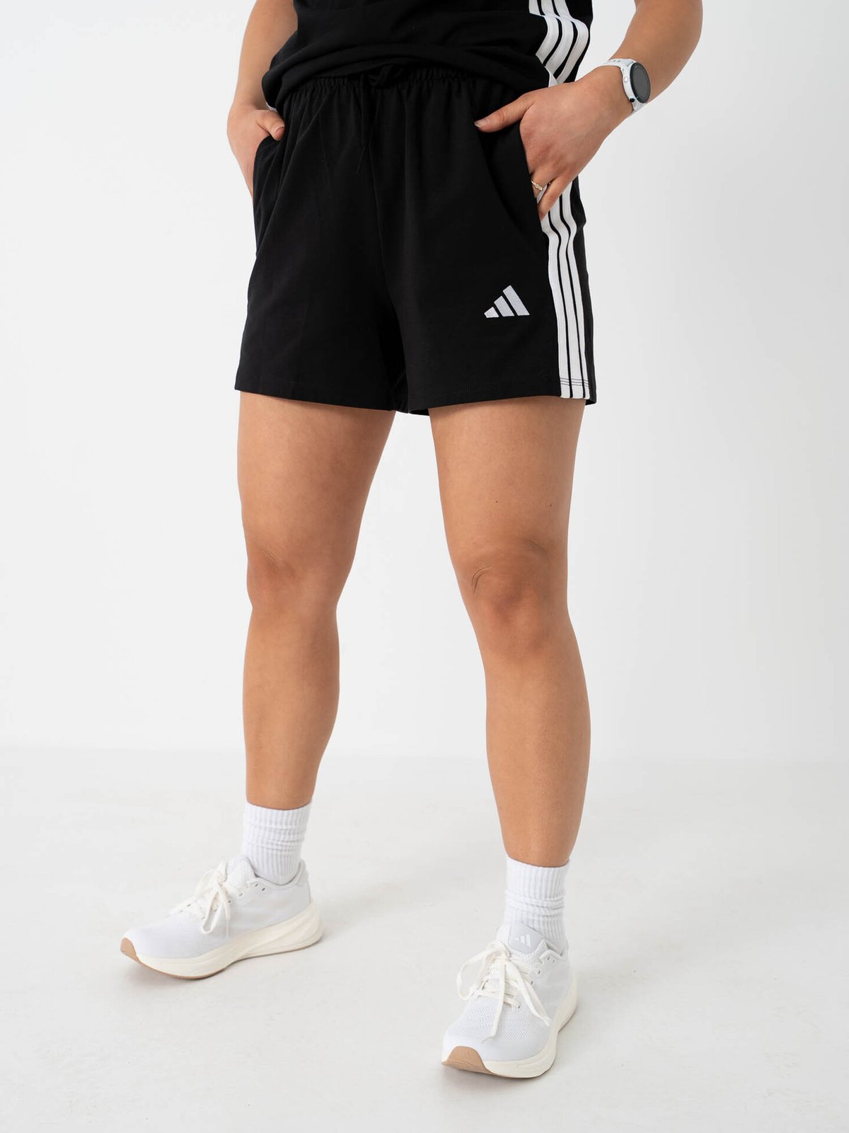 adidas 3-Stripes SJ Shorts Black