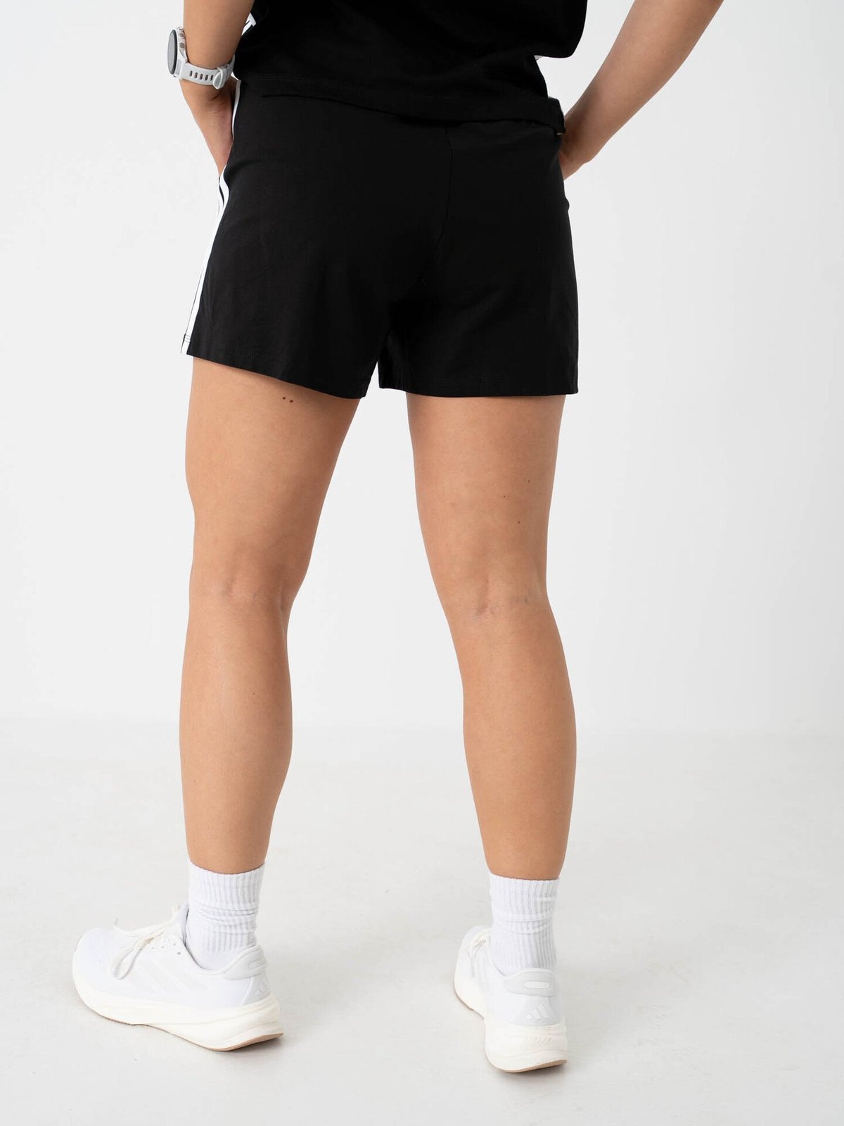 adidas 3-Stripes SJ Shorts Black