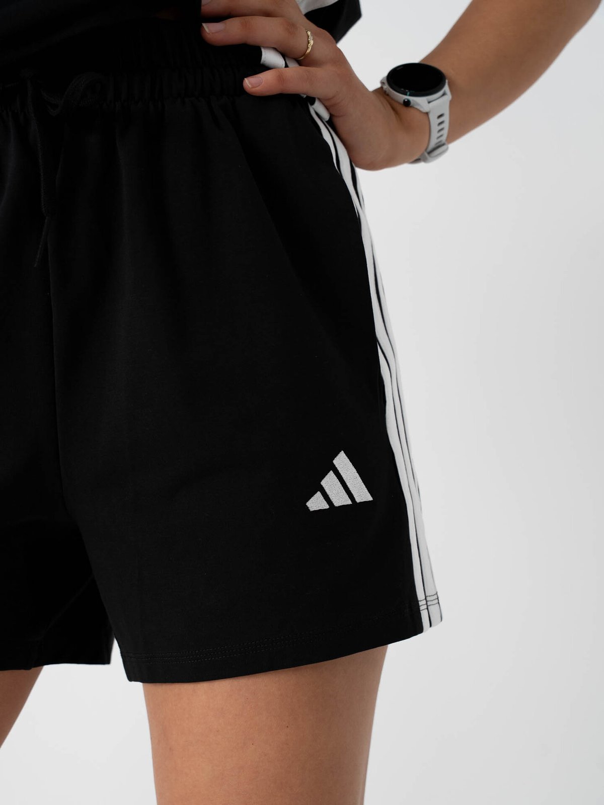 adidas 3-Stripes SJ Shorts Black