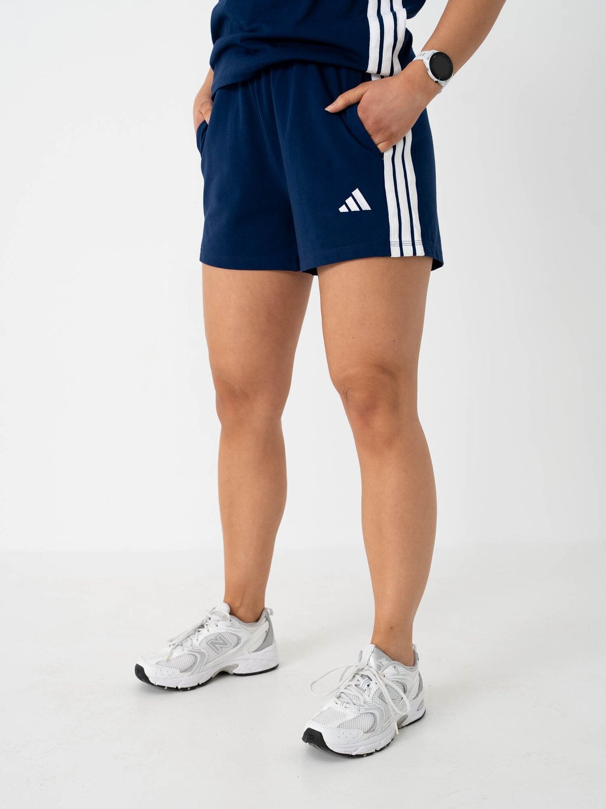 adidas 3-Stripes SJ Shorts Blå