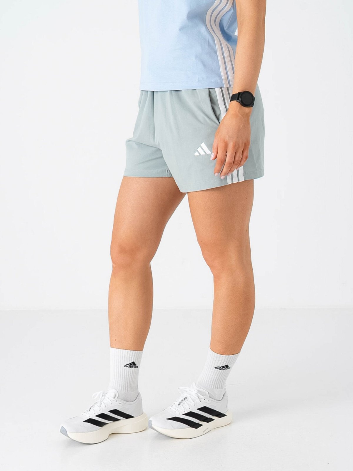 adidas 3-Stripes SJ Shorts Grønn