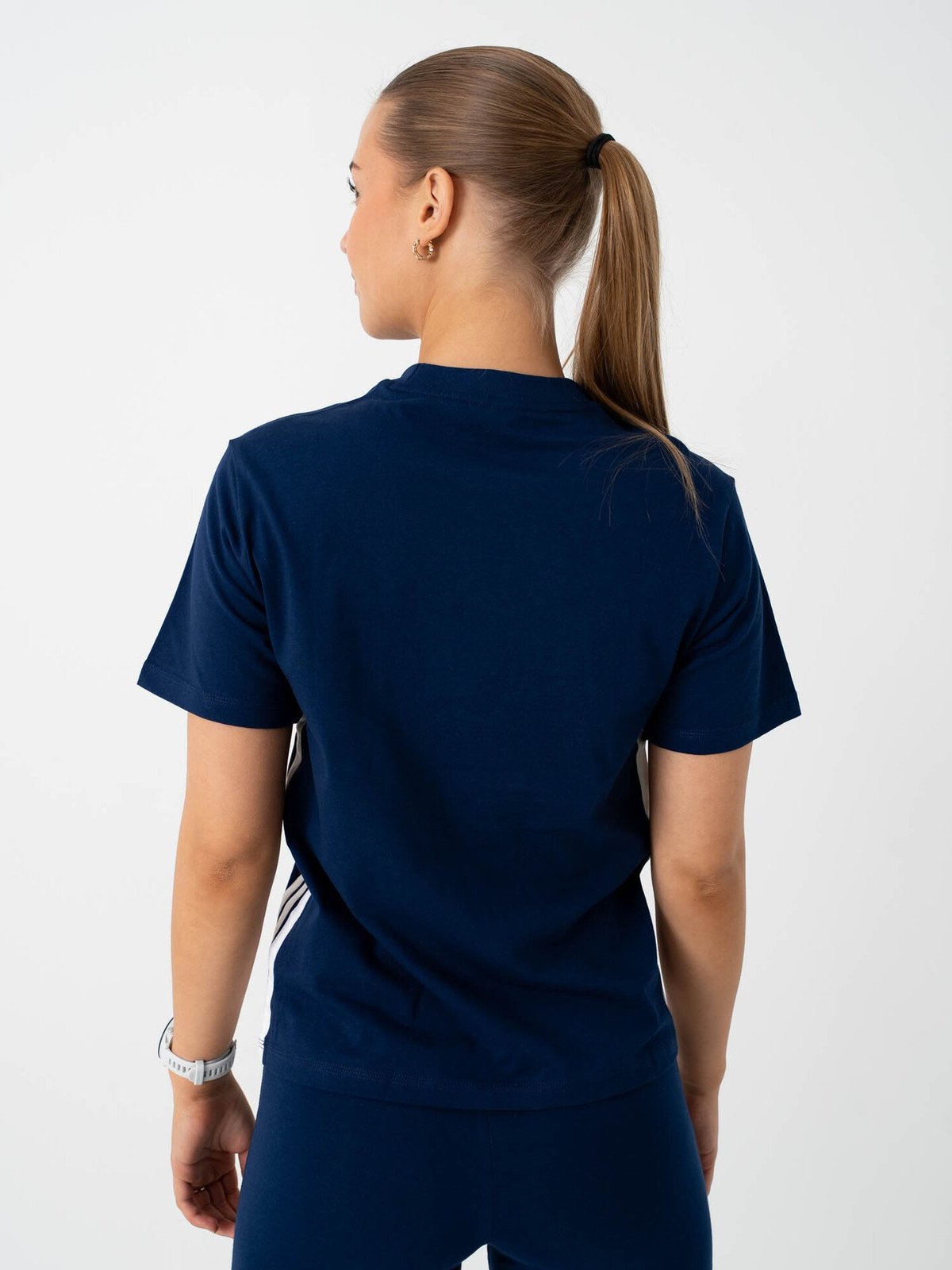 adidas 3-Stripes SJ Tee Blå