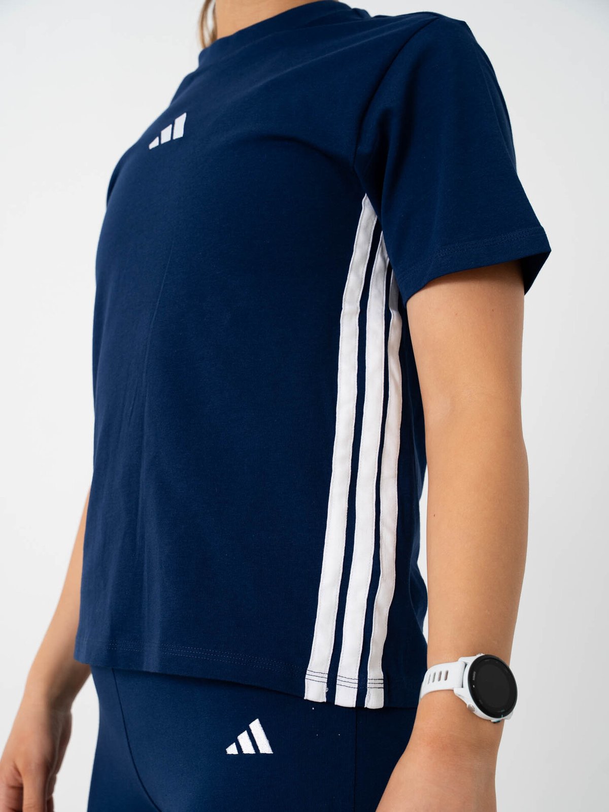 adidas 3-Stripes SJ Tee Blå