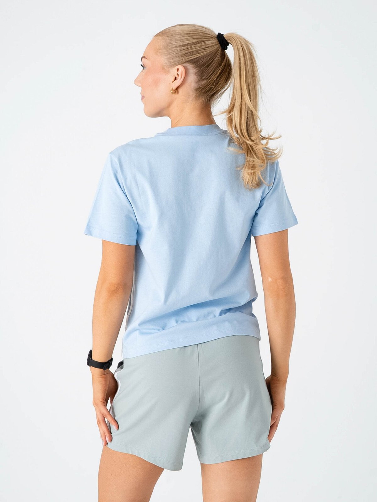 adidas 3-Stripes SJ Tee Blå