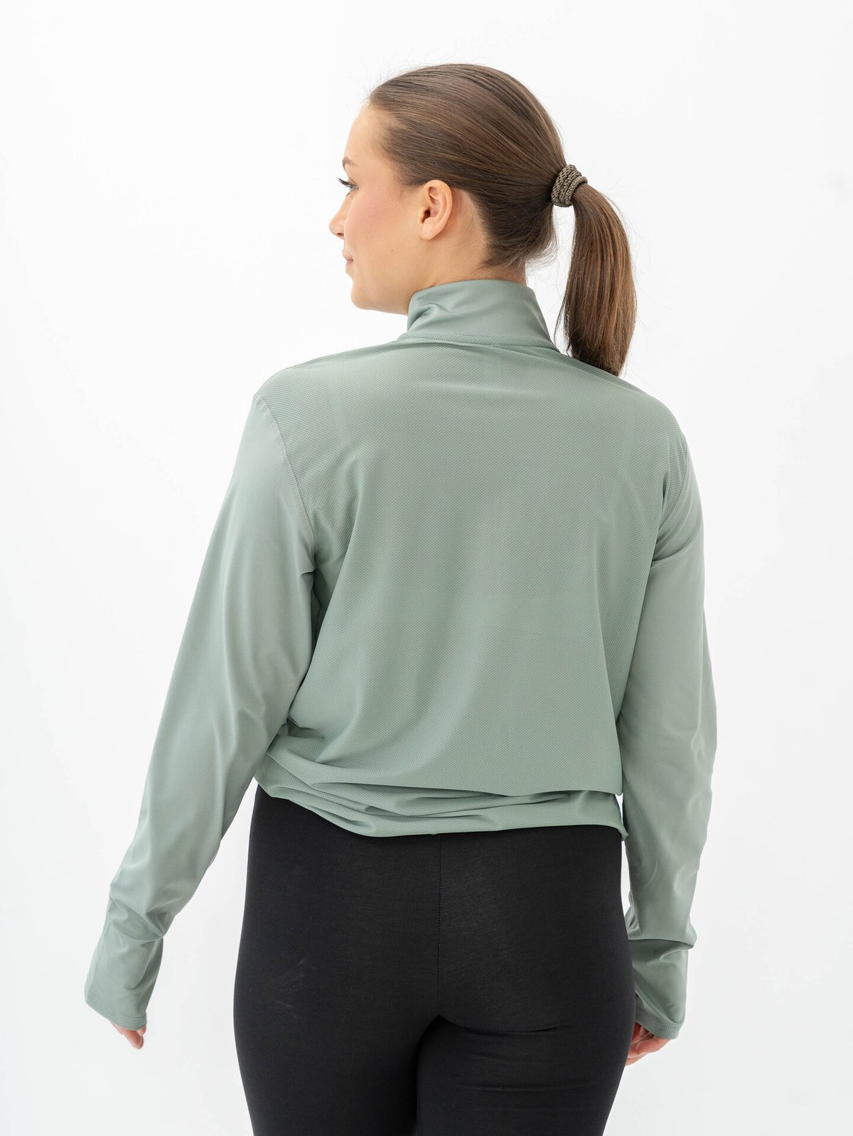 adidas Own The Run Bar Half-Zip Grønn