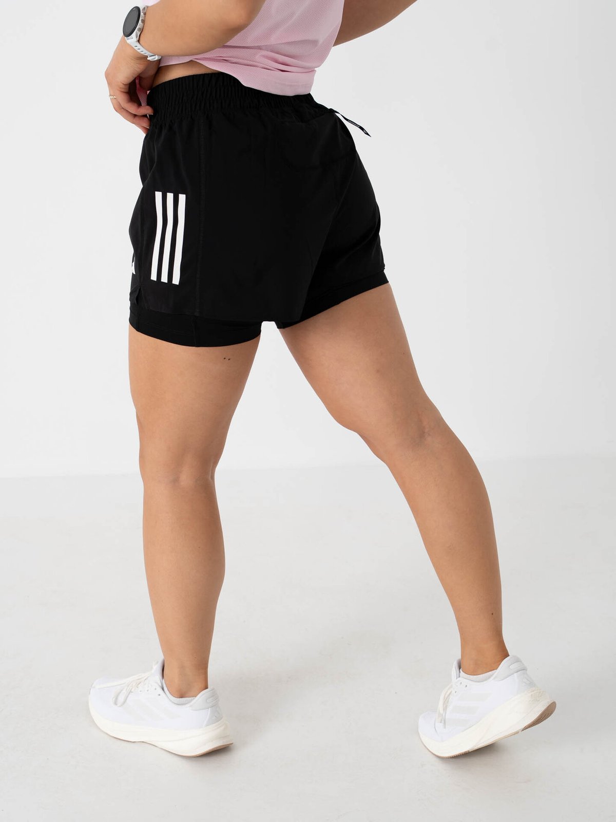 adidas Own The Run B 2in1 Shorts Black