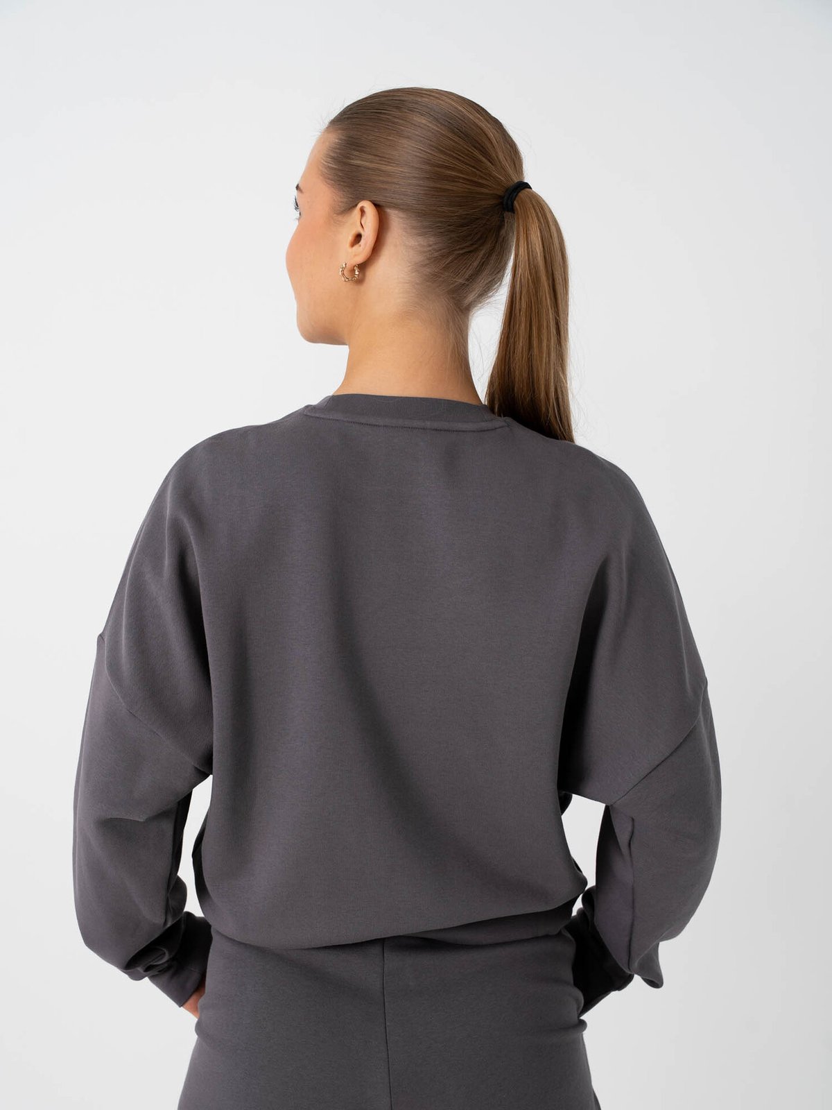 adidas Small Logo Feel Cozy Sweater Lilla