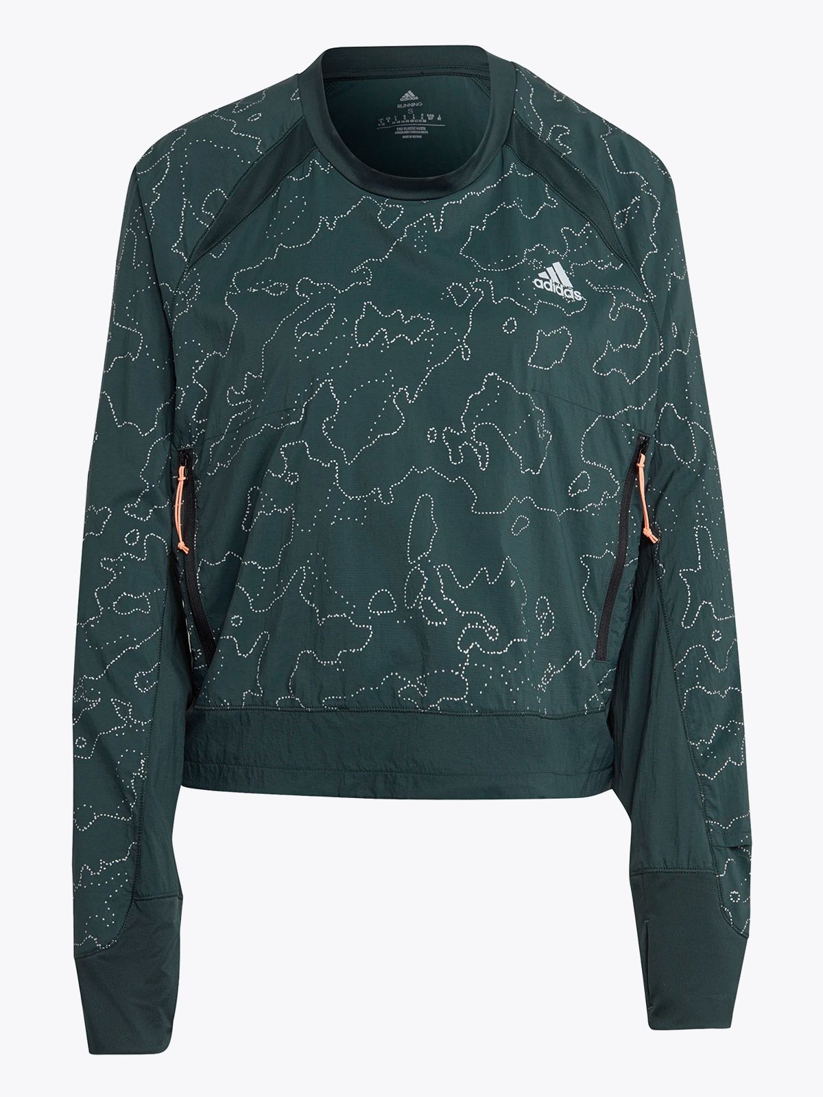 adidas X-City Cover Up Jacket Shadow Green